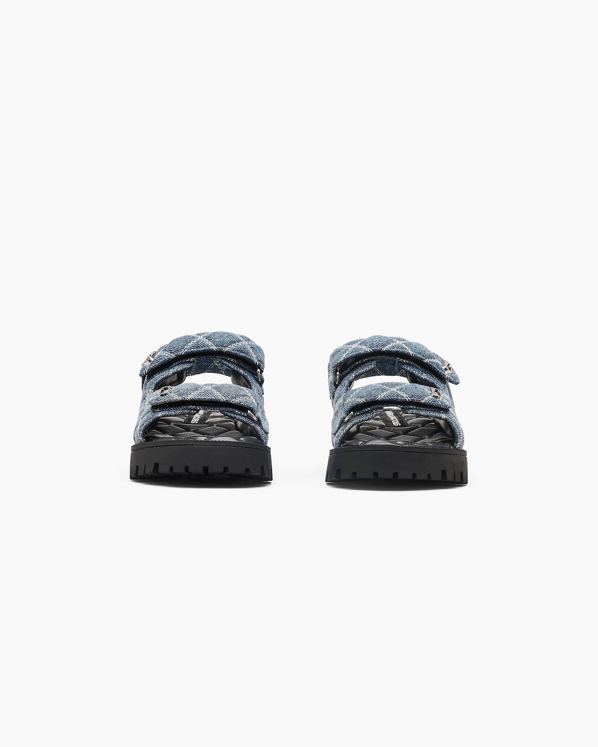 THE QUILTED DENIM SUNNY SANDAL - 5