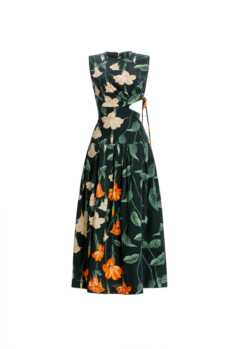 Otoño Sabanero Nocturno Midi Dress 1