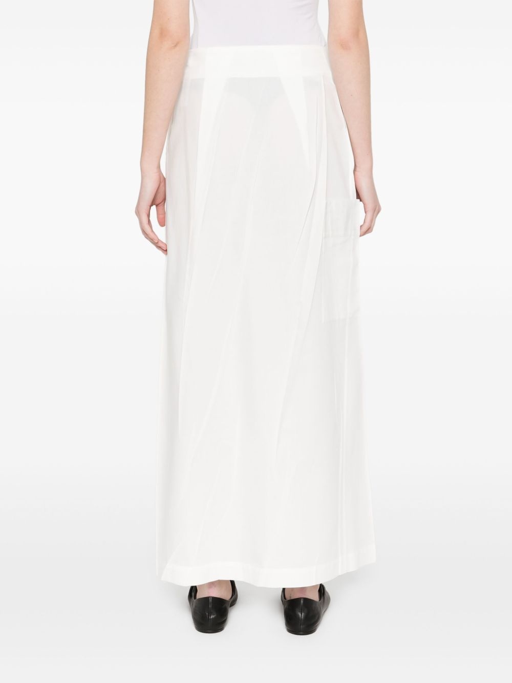 Pressed Form midi skirt - 4