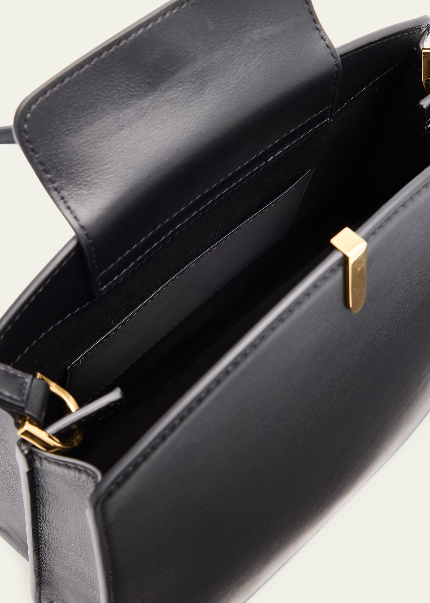 The Florence Calf Leather Crossbody Bag - 3