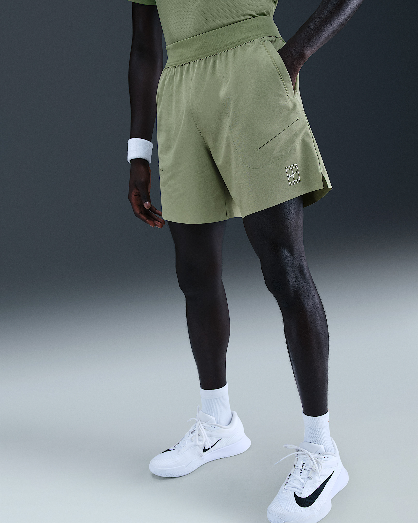 NikeCourt Advantage Men's Dri-FIT 6" Tennis Shorts - 2