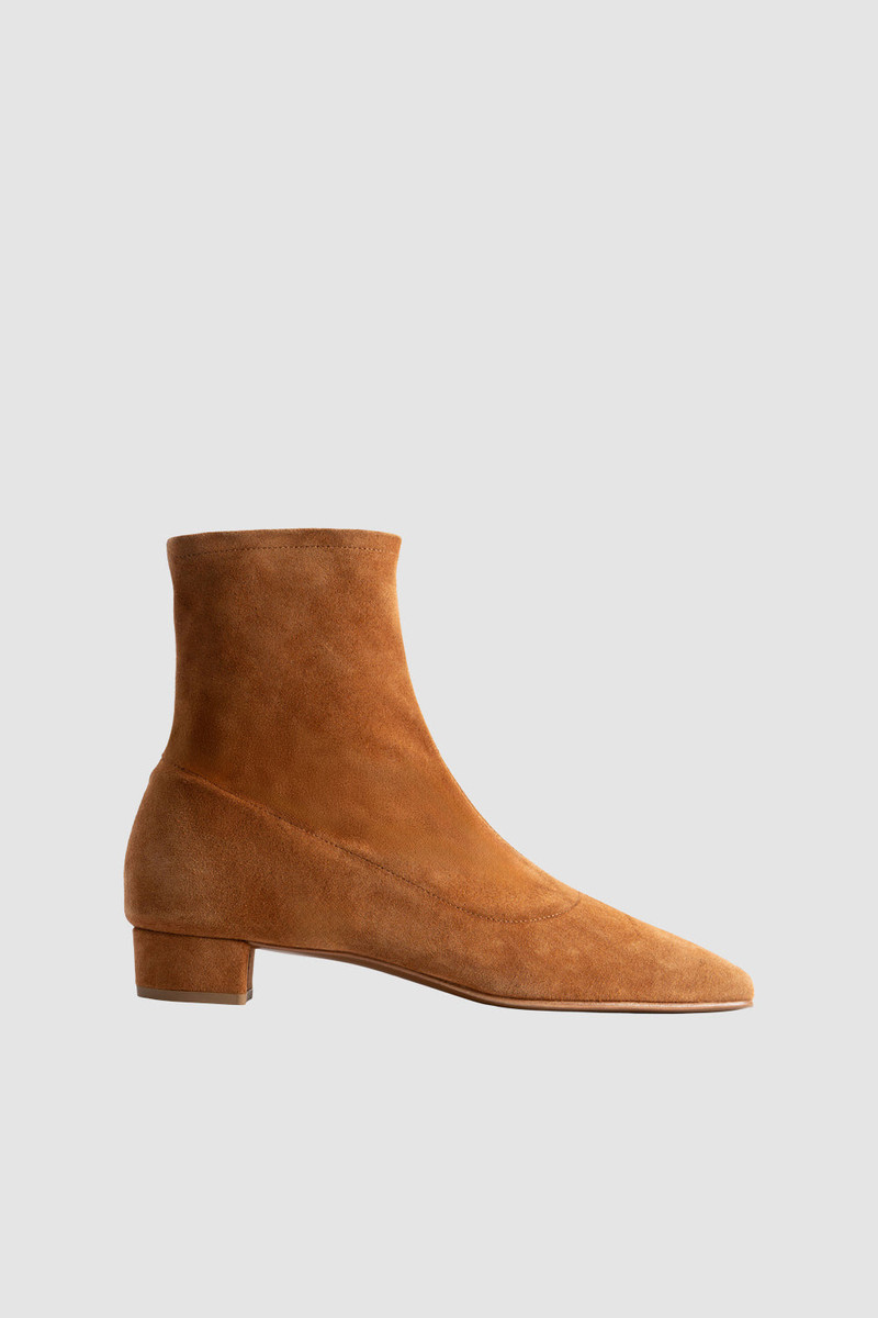 Este Summer Tan Suede Leather Ankle Boot 1