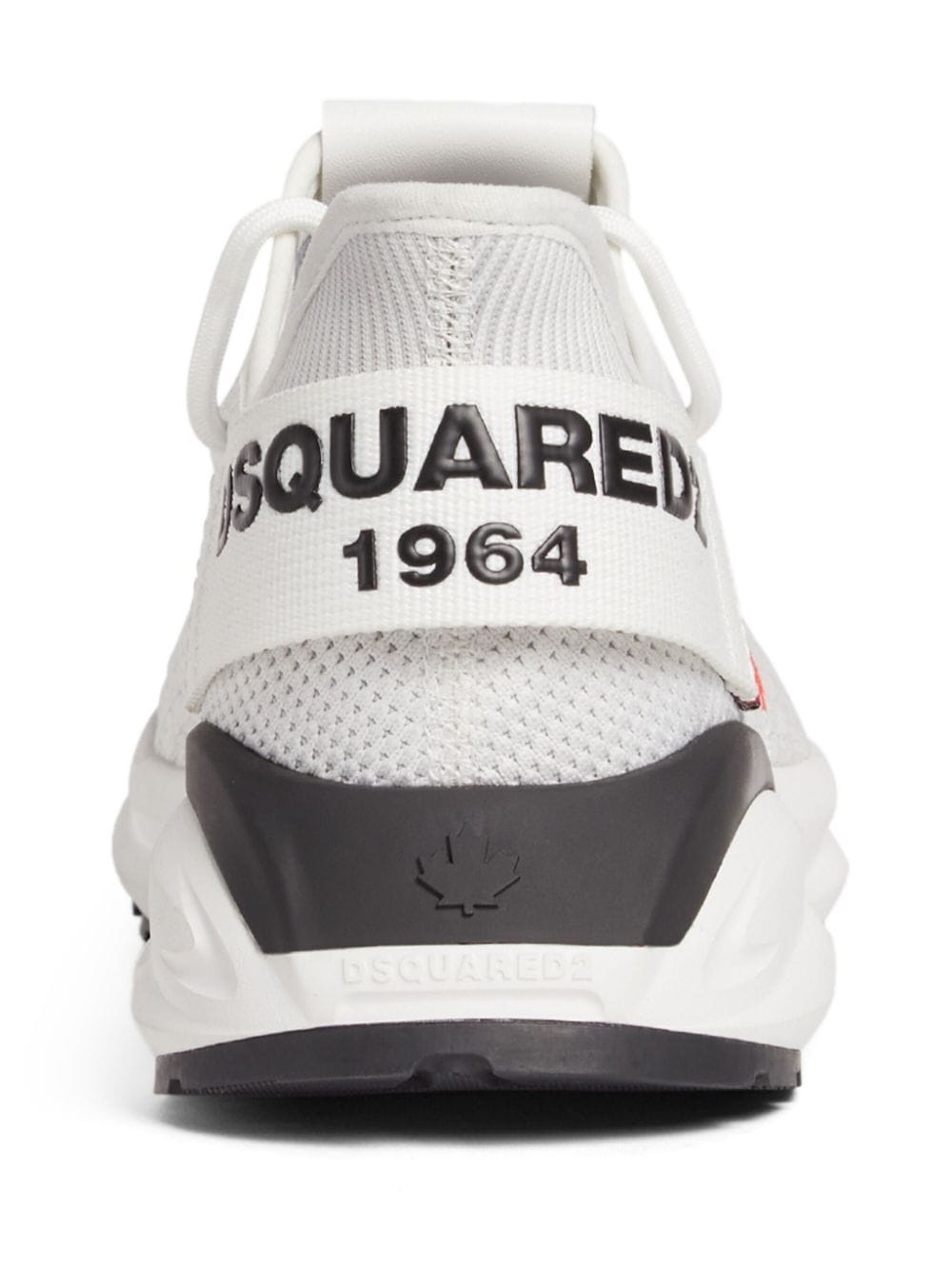 logo-tape low-top sneakers - 3