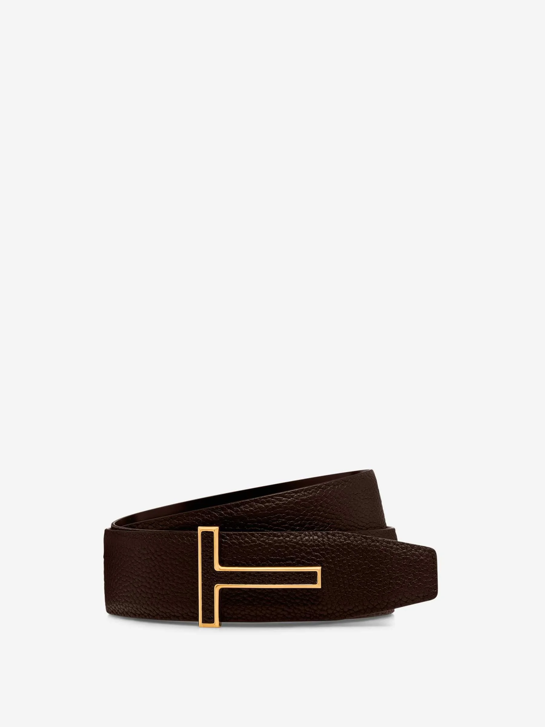 LEATHER LOGO BELT - 1