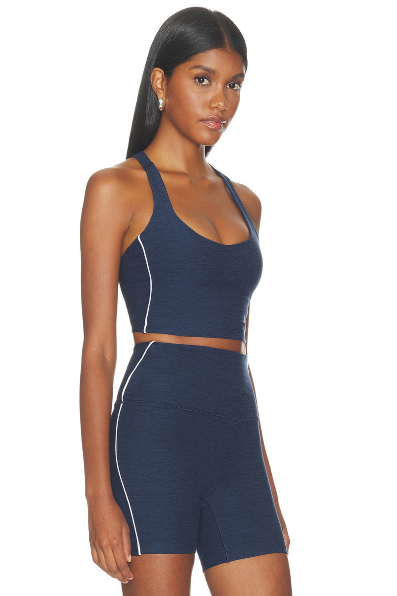 Spacedye Racerback Contrast Piping Tank Top 2