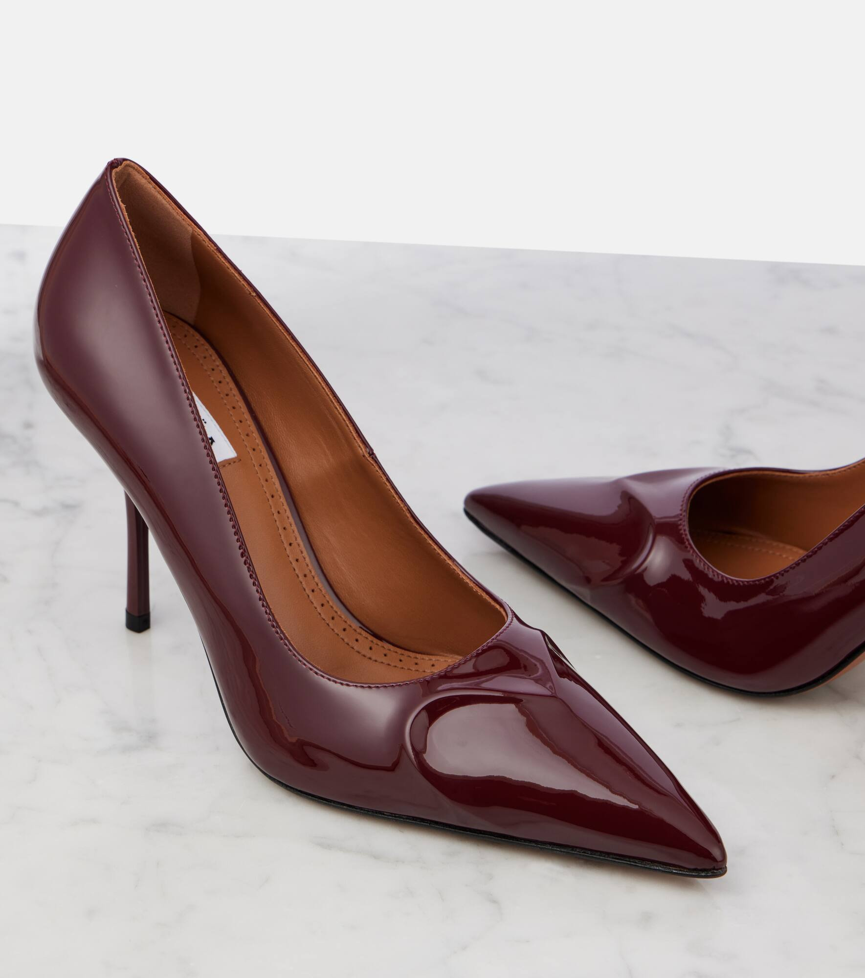 Le Cœur 90 patent leather pumps - 5