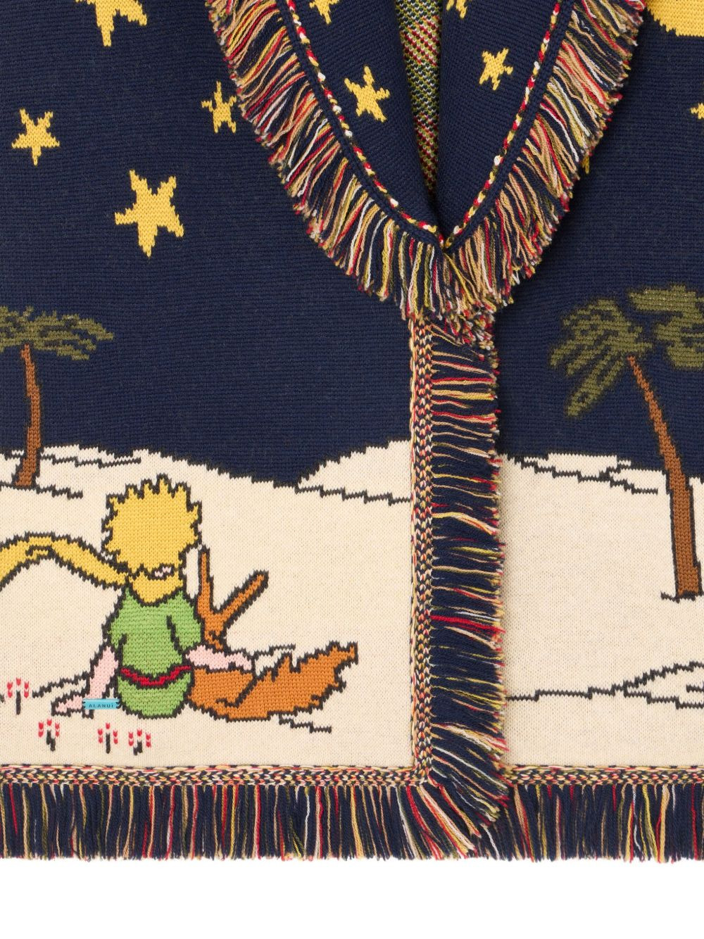 x The Little Prince fringed cardigan - 5