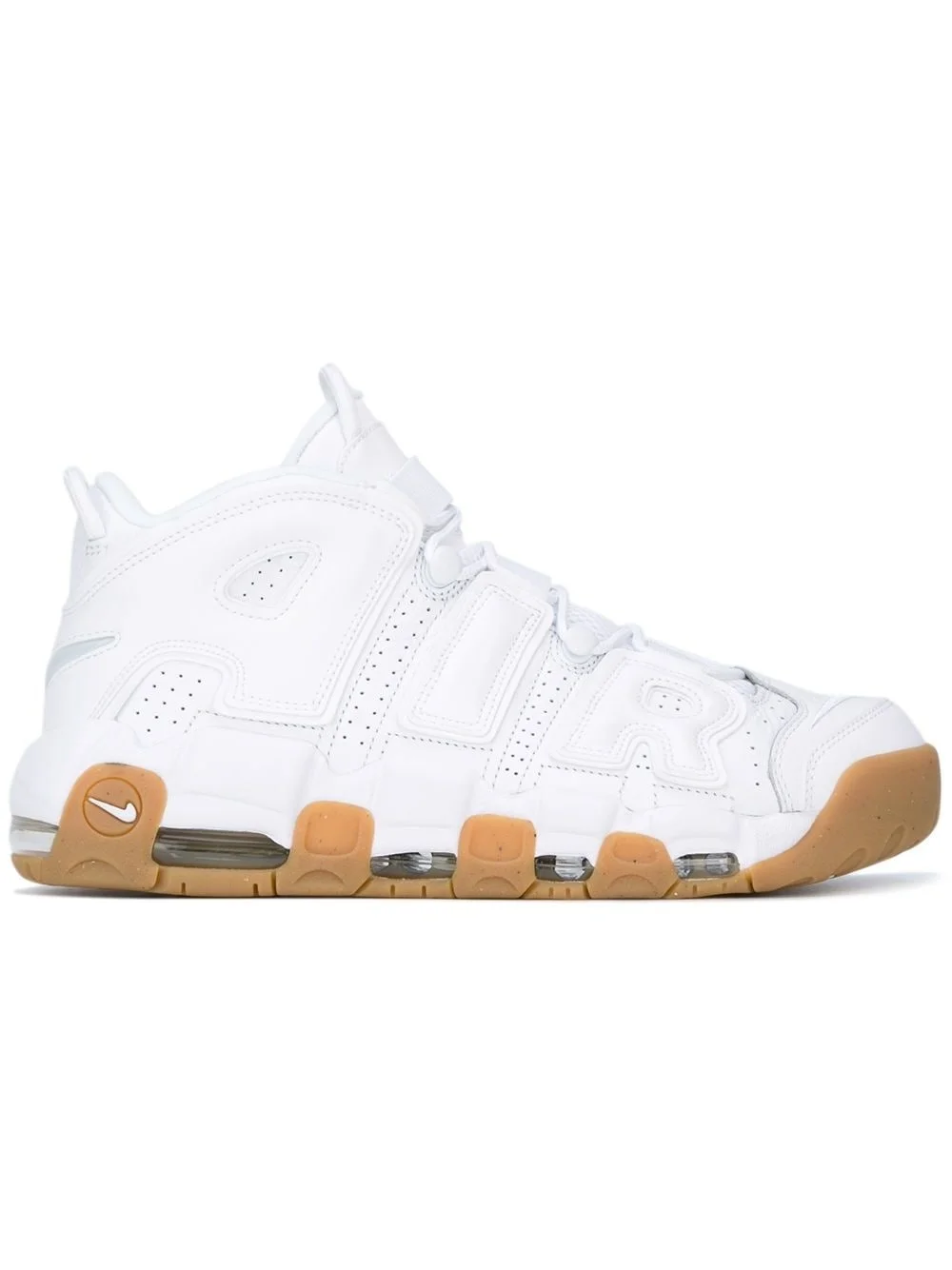 Air More Uptempo "White/Gum" sneakers - 1