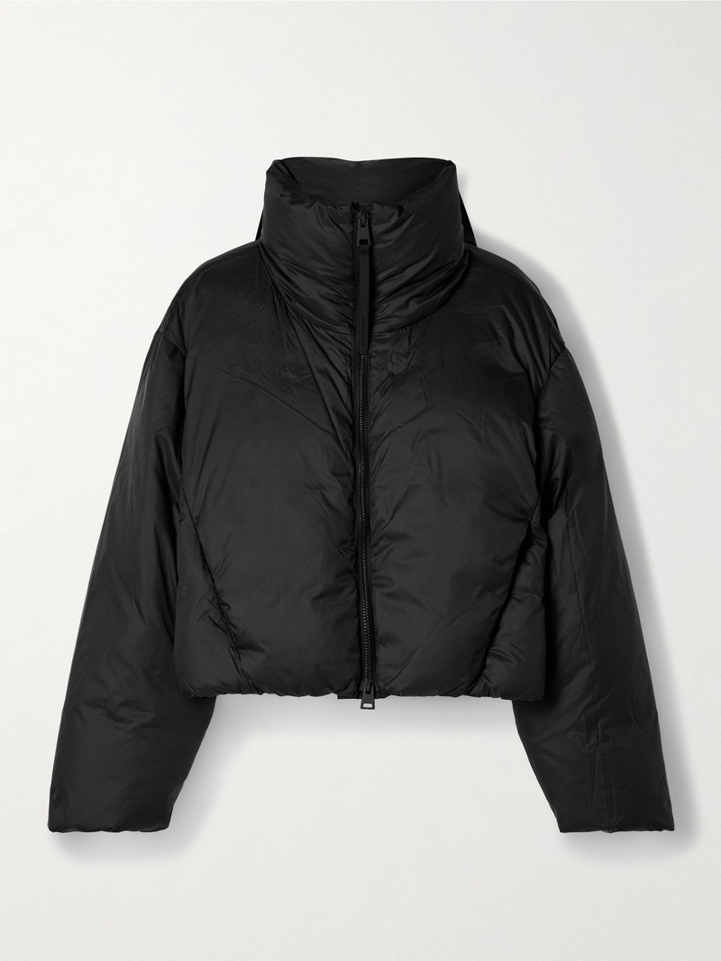 Spessa cropped padded Lumina down jacket Black - 1