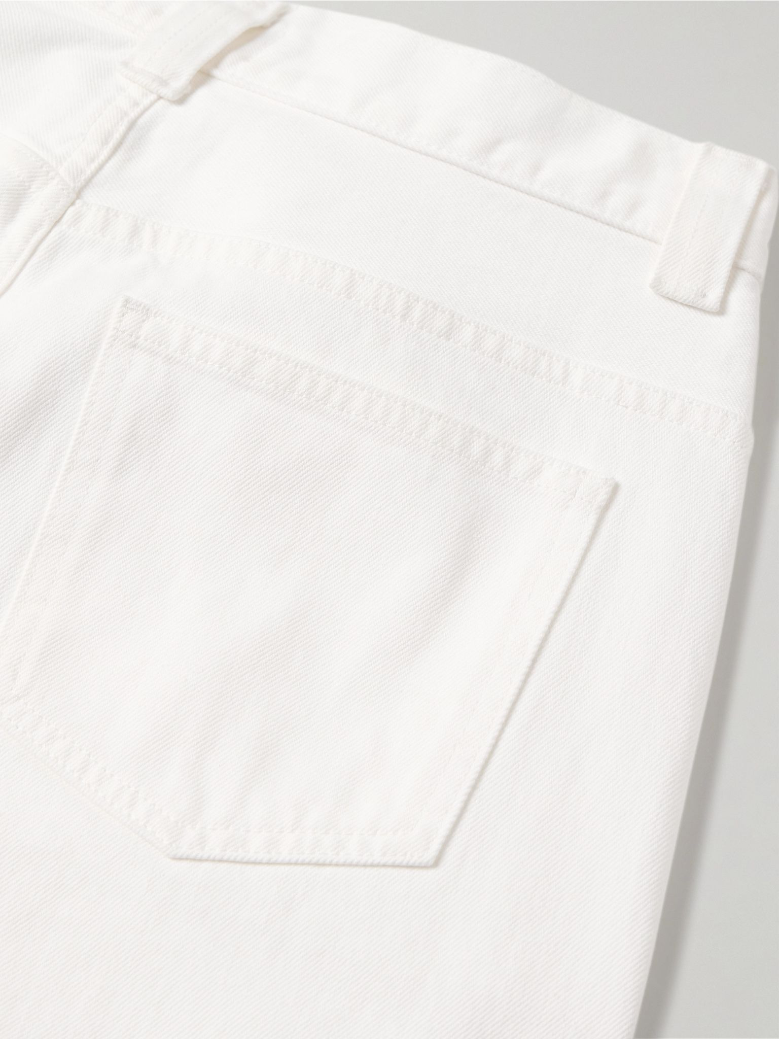 Callum mid-rise straight-leg jeans White - 6