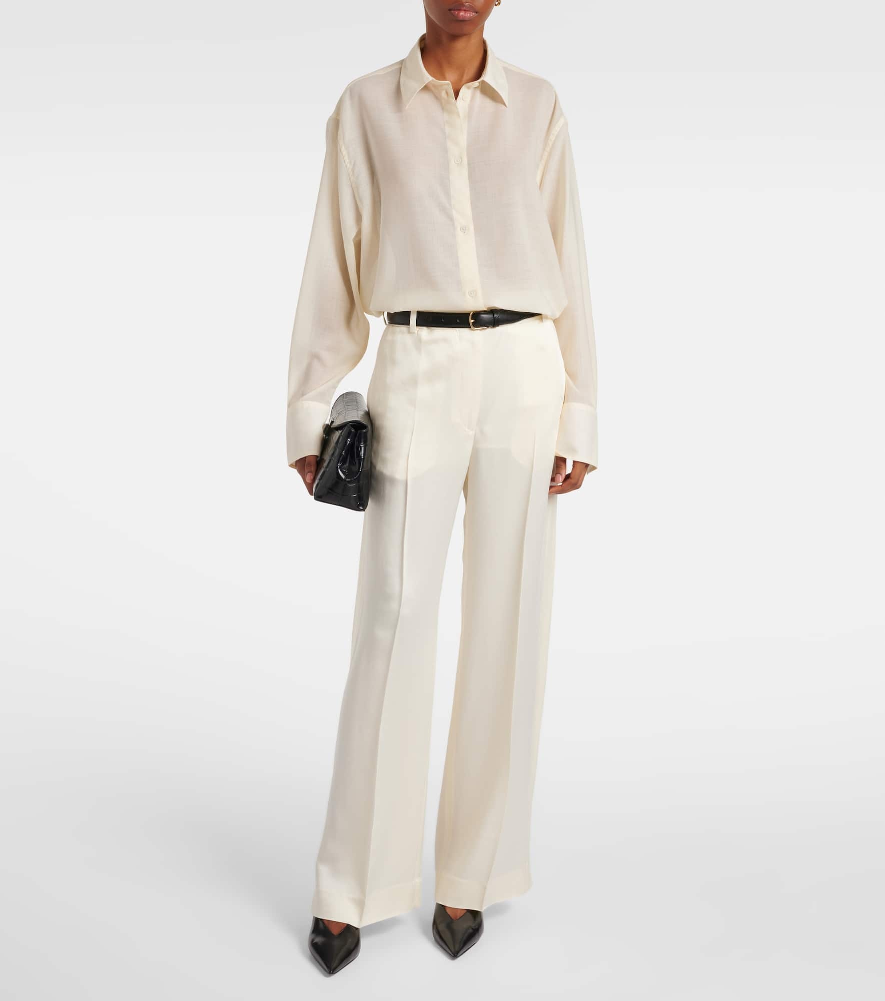 Sheer wool shirt - 2