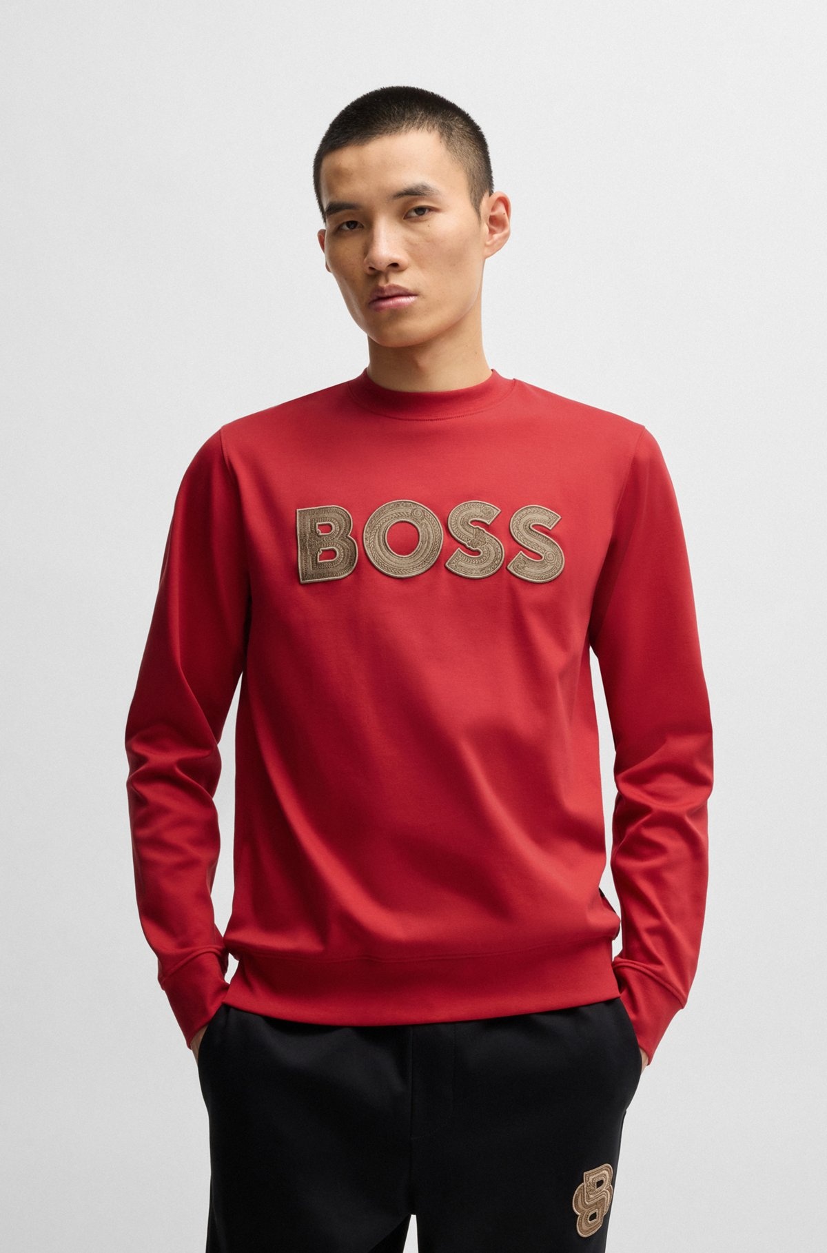 BOSS X CREATION OF THE GODS SWEATSHIRT WITH SPECIAL LOGO - 2