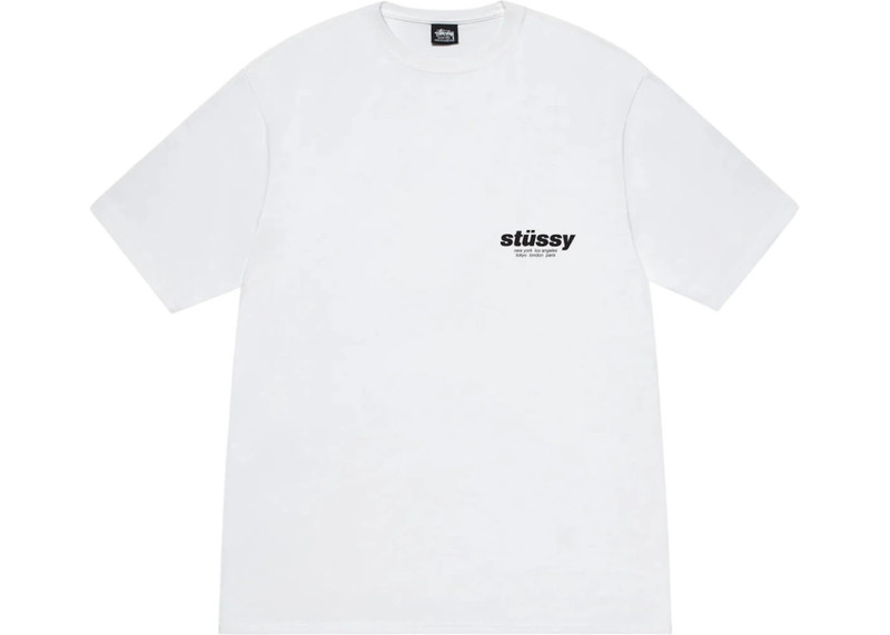 Stüssy Stussy Rollers Tee White outlook