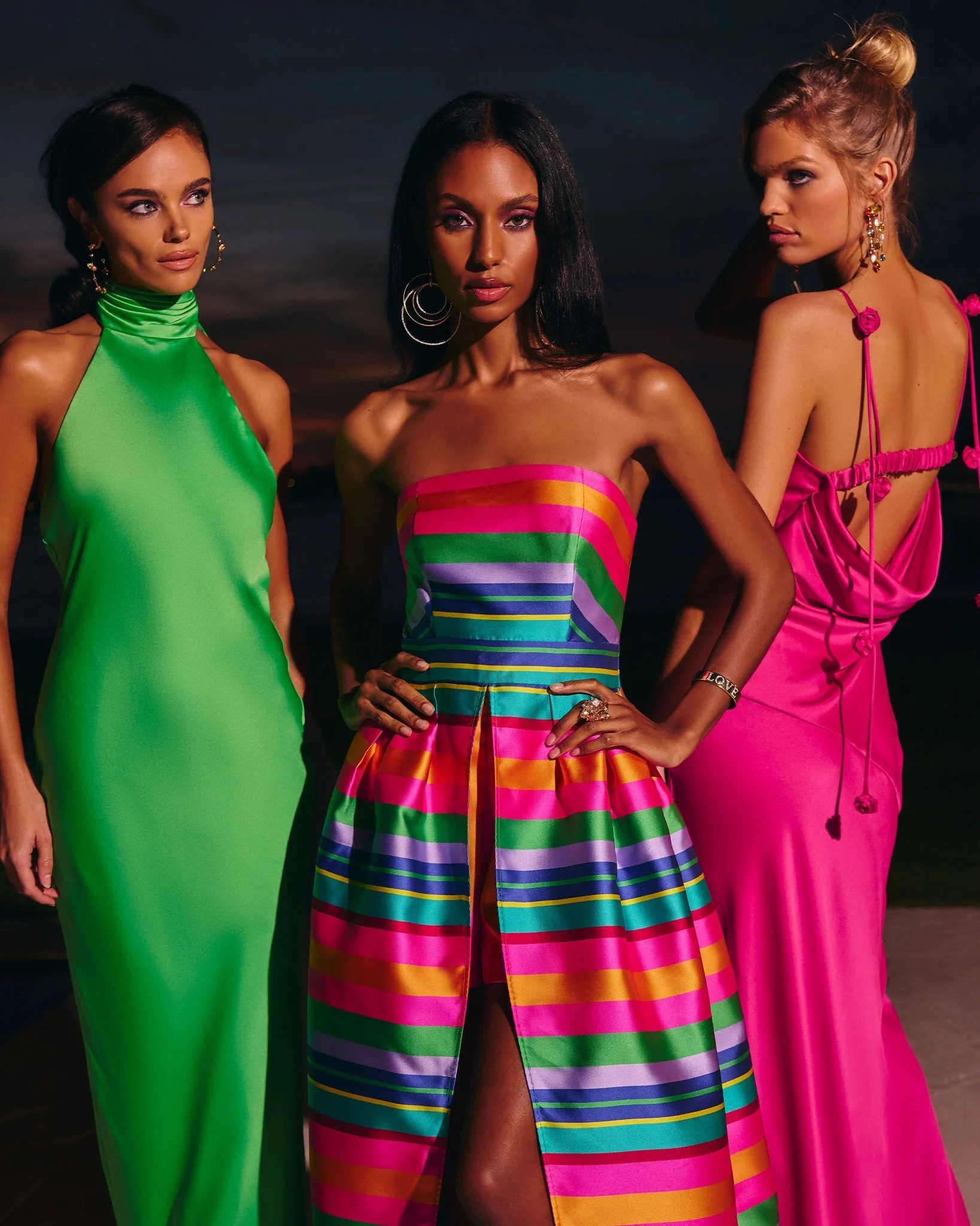 Tatiana High Neck Gown - 1