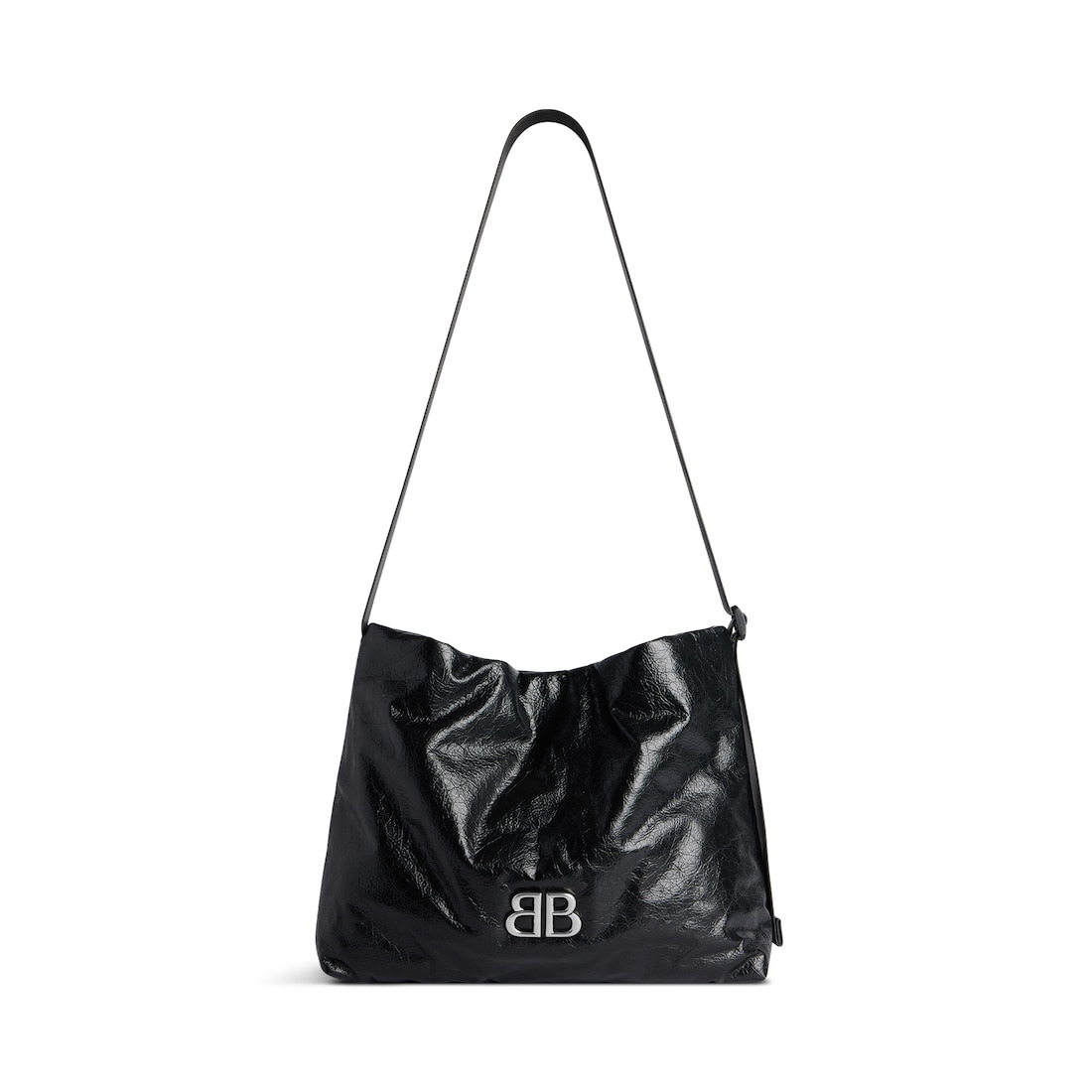 Men's Monaco Small East-west Hobo Bag  in Black - 1