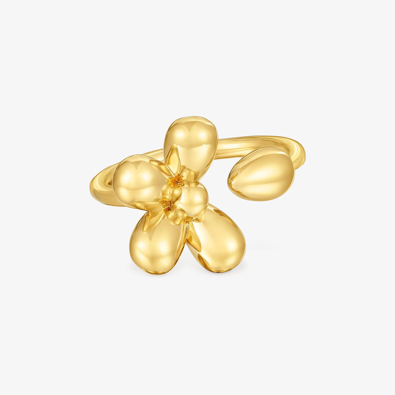 TOUS Open ring with 18K gold vermeil Daisy outlook