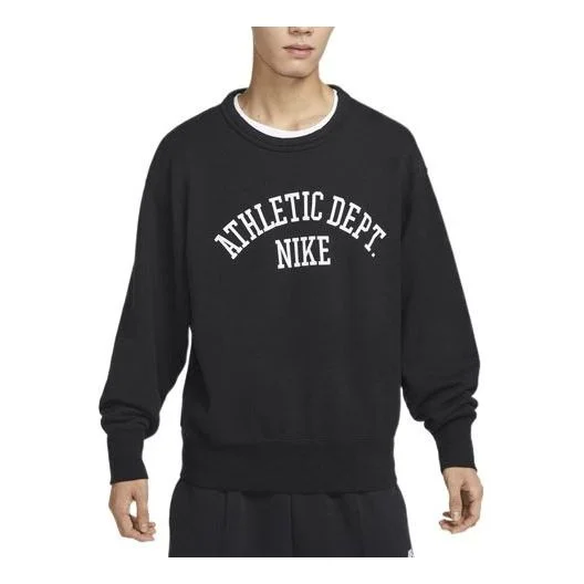 Nike Sportswear Trend Fleece Crew Top 'Black' DX0026-010 - 1