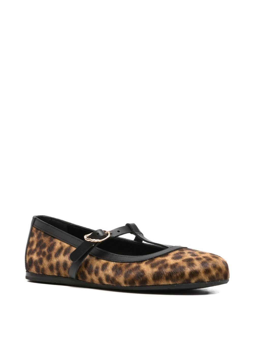 Aerati leopard-print ballet flats - 2