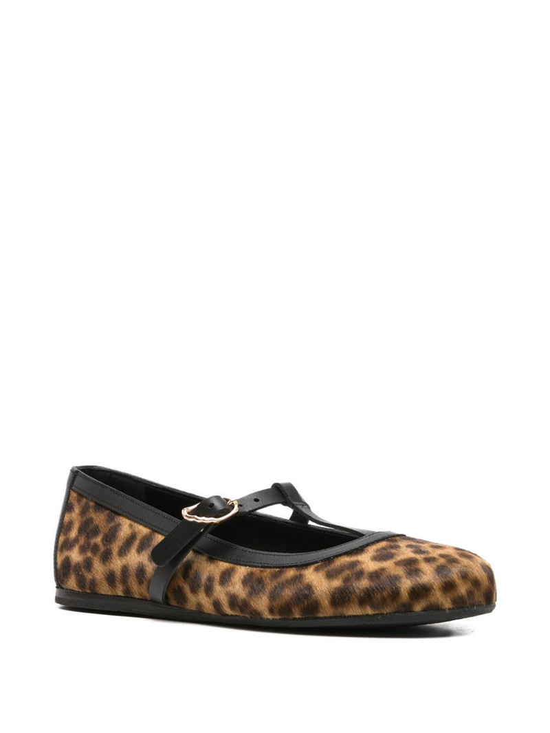 ANCIENT GREEK SANDALS Aerati leopard-print ballet flats outlook