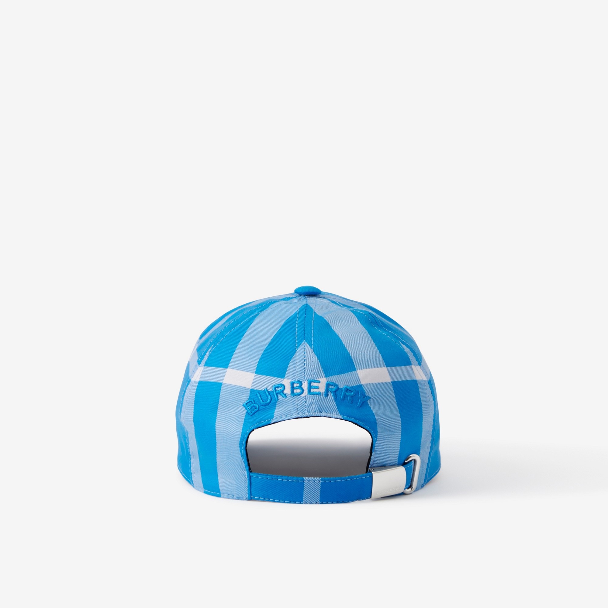 Check Cotton Twill Baseball Cap - 3