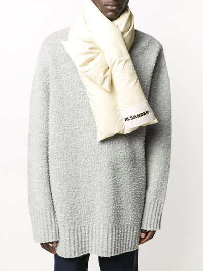 Jil Sander padded scarf outlook