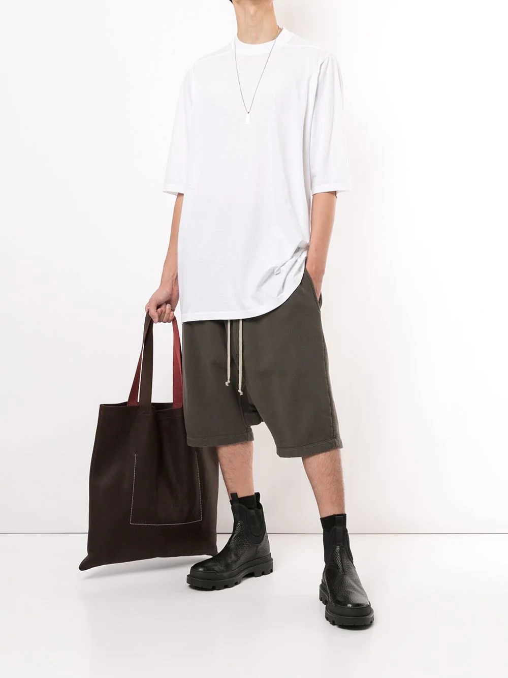 oversized basic T-shirt - 2