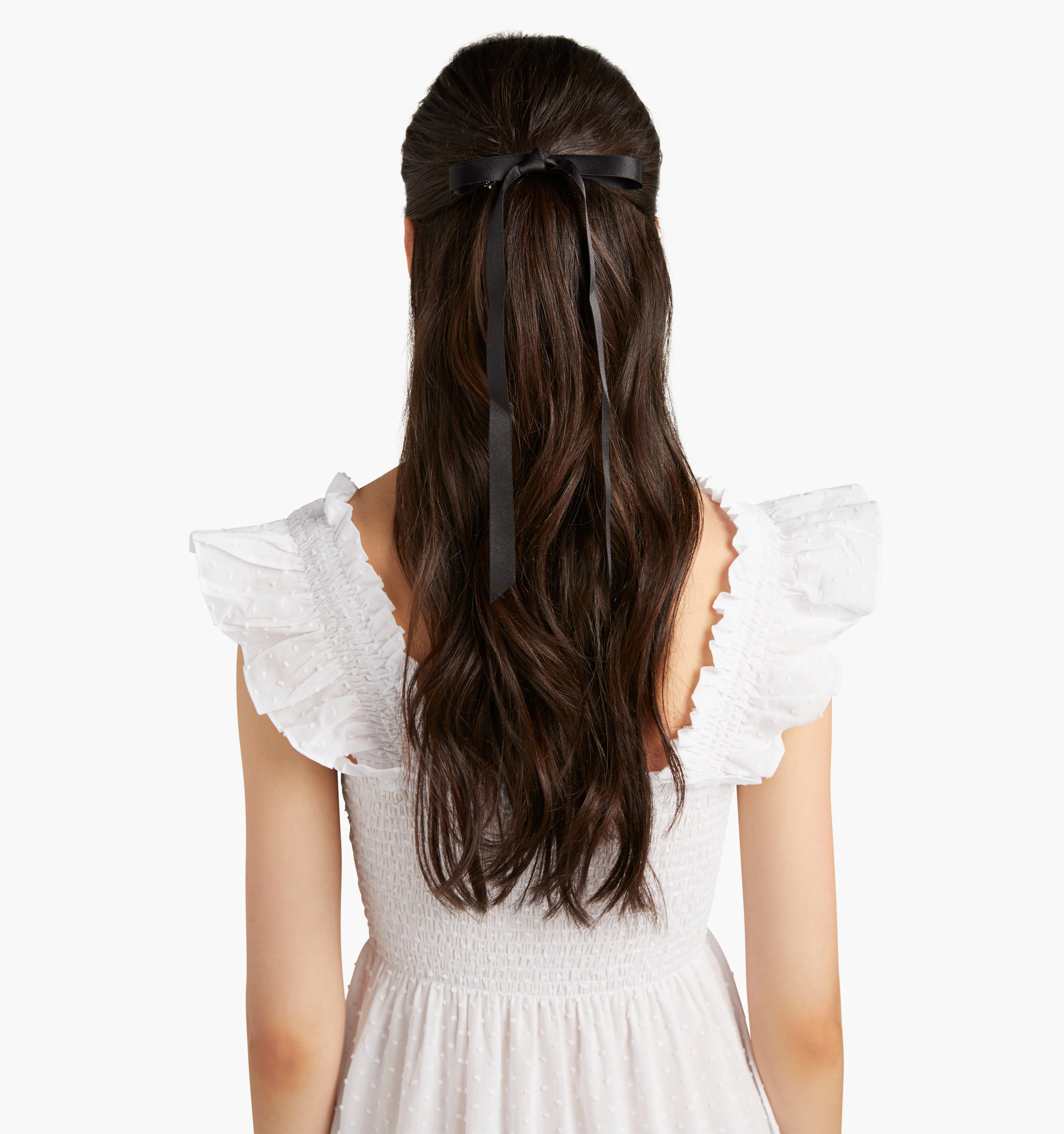 The Margot Bow - Black Grosgrain - 1