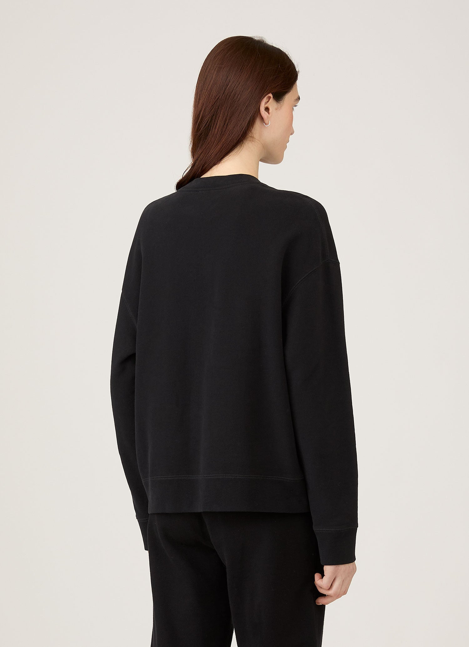 Relaxed Loopback Sweatshirt - 3