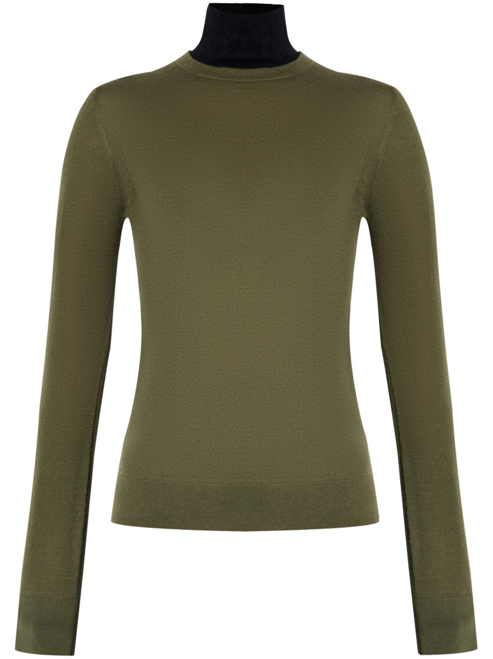 Marina mock-neck cashmere jumper - 1