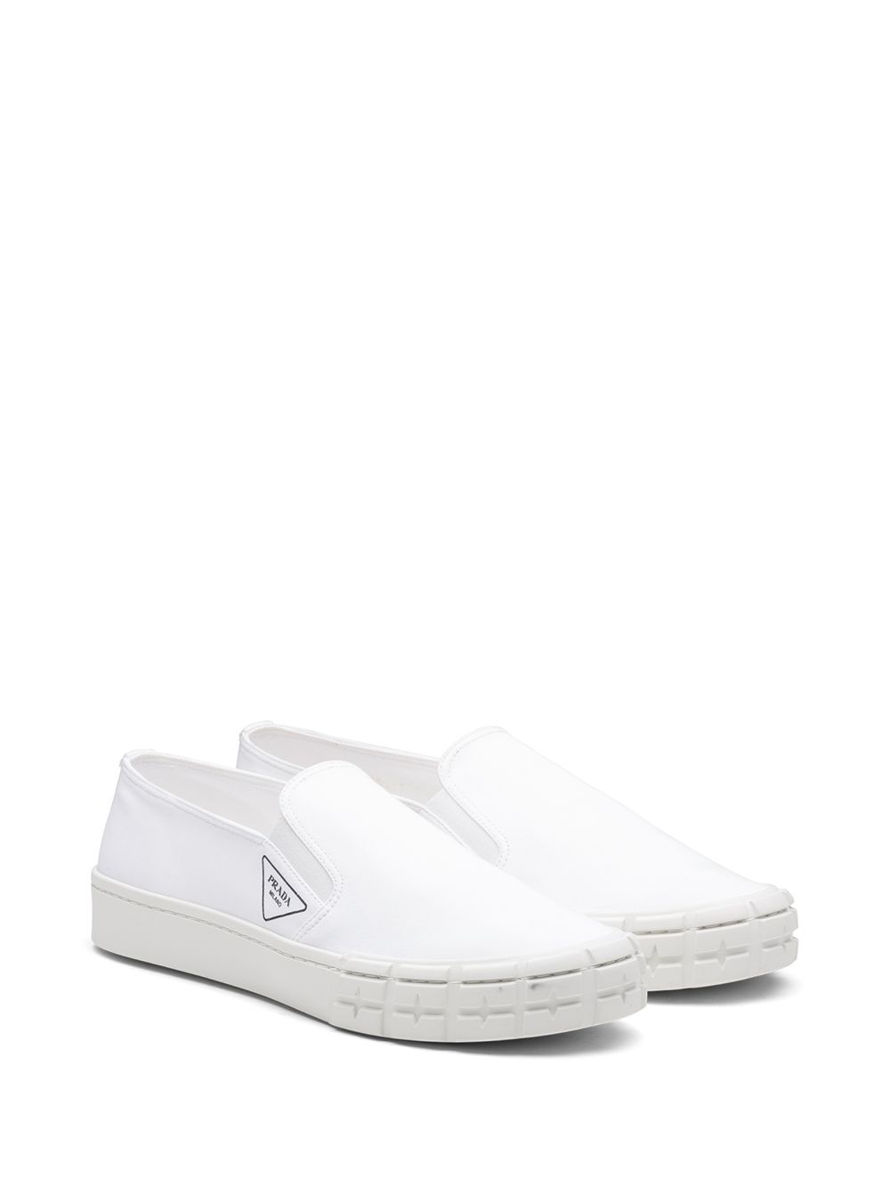 side logo slip-on sneakers - 2