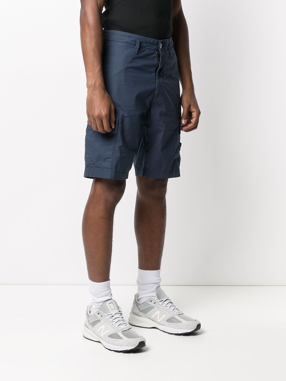 logo cargo shorts - 3