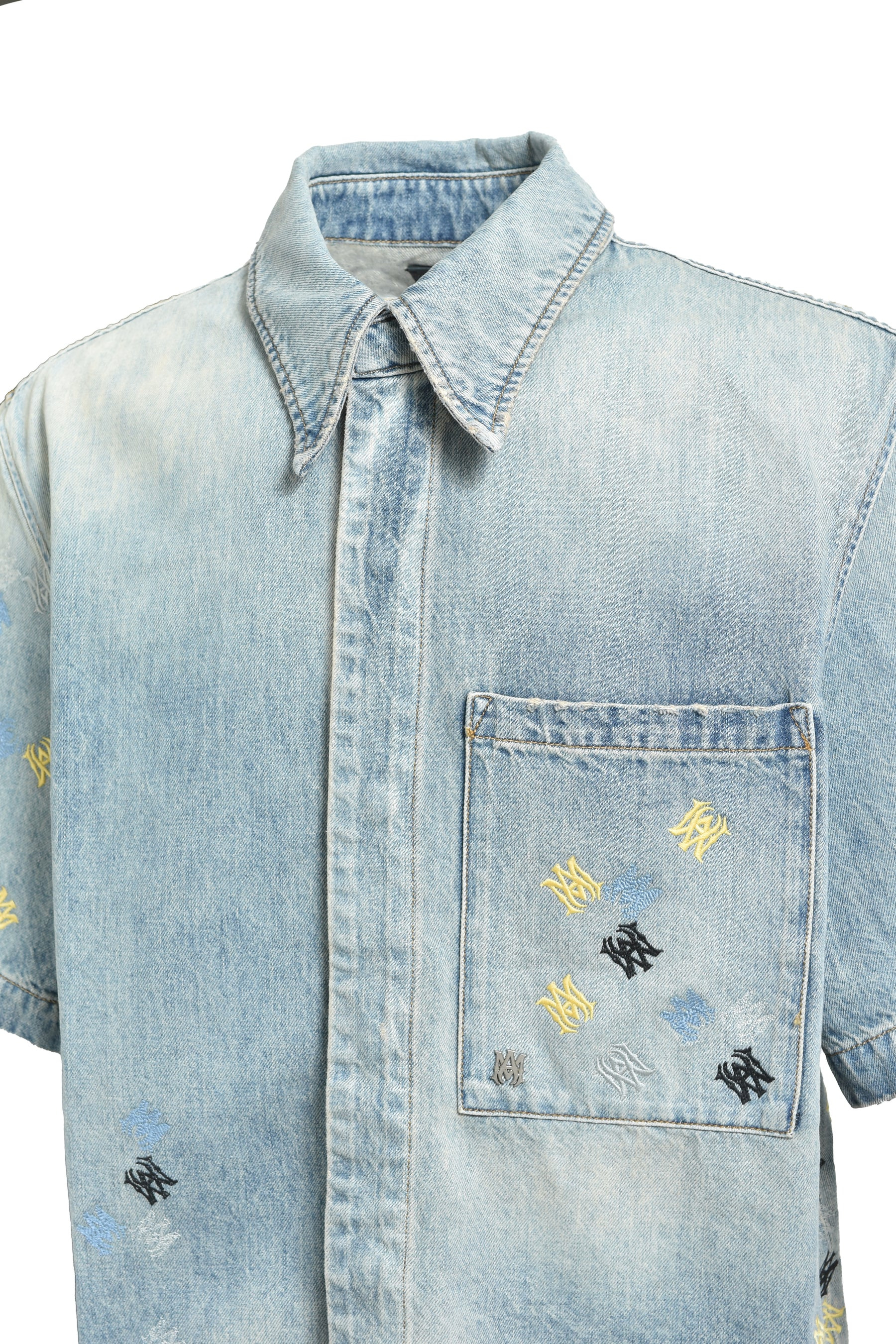 MA QUAD EMBROIDERED SHIRT / IND - 7