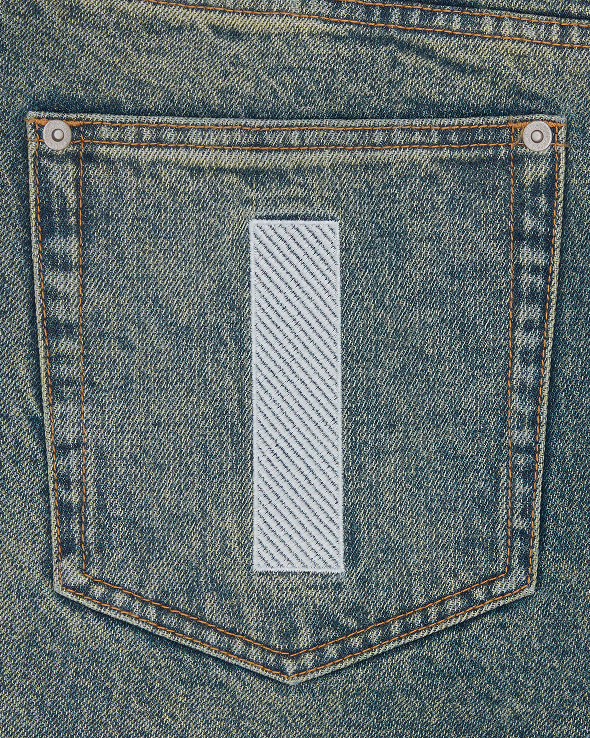 RUNNING DOG DENIM SHORTS - 5