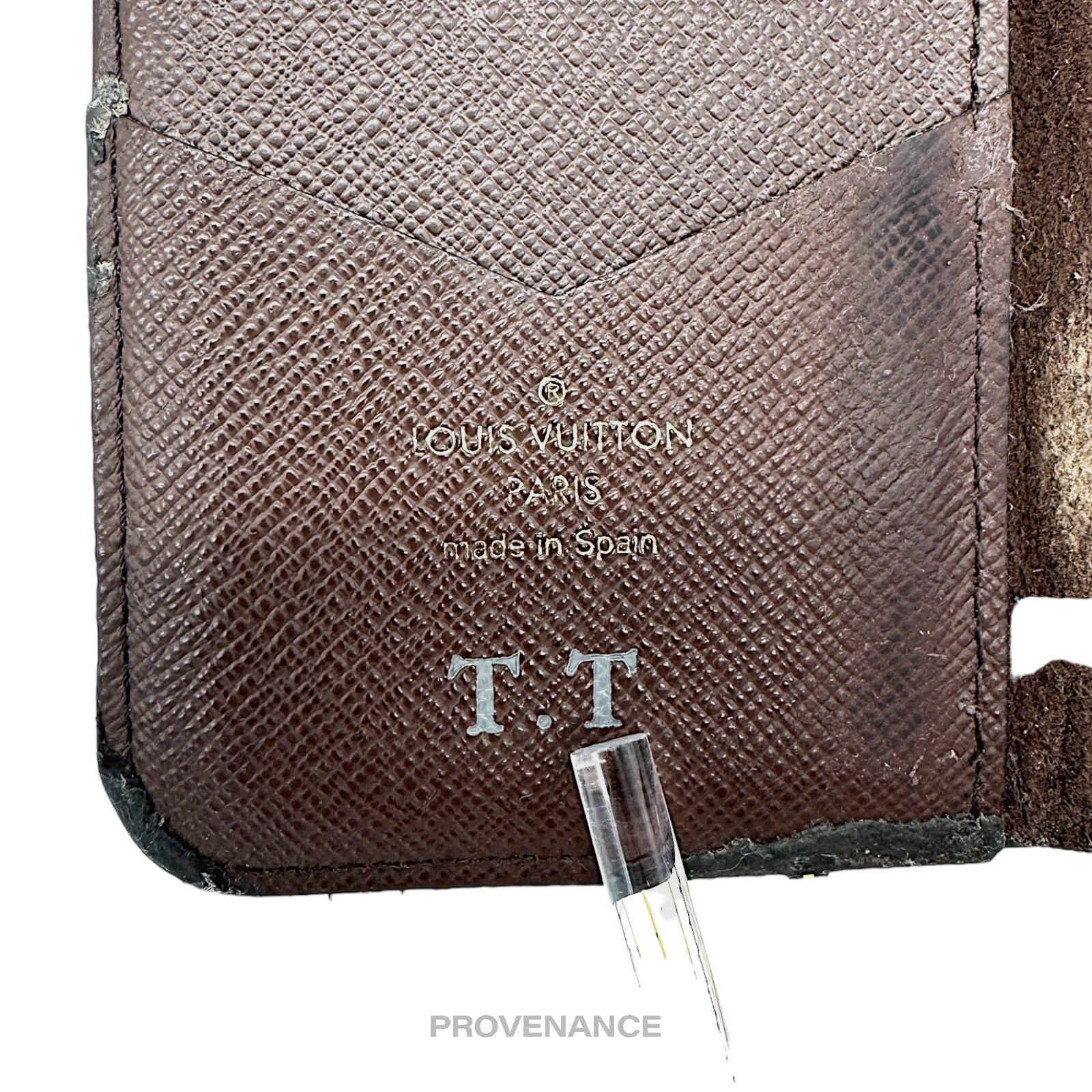 Louis Vuitton iPhone X Case - Folio Monogram Brown - 6