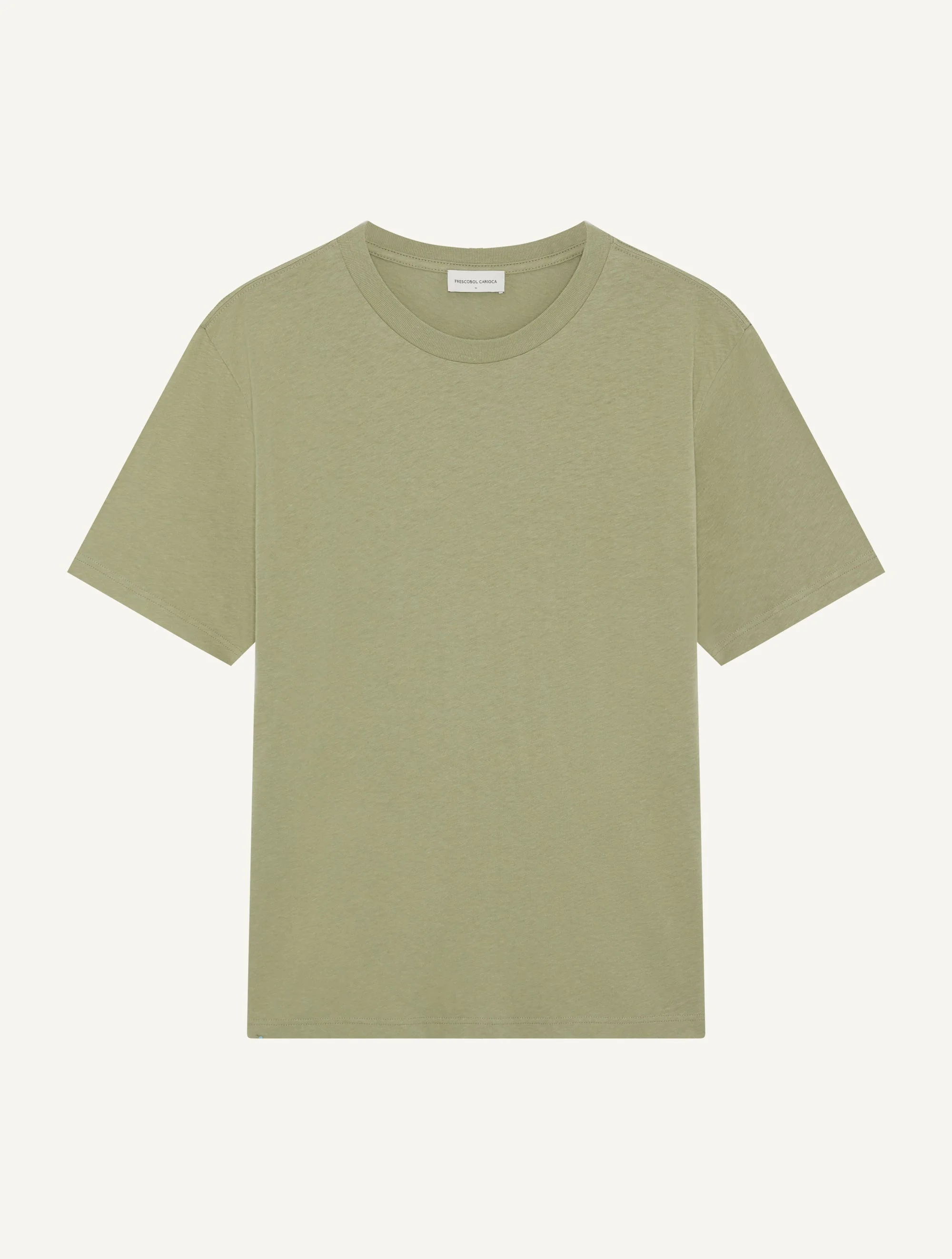 DINIS COTTON-LINEN T-SHIRT - 1