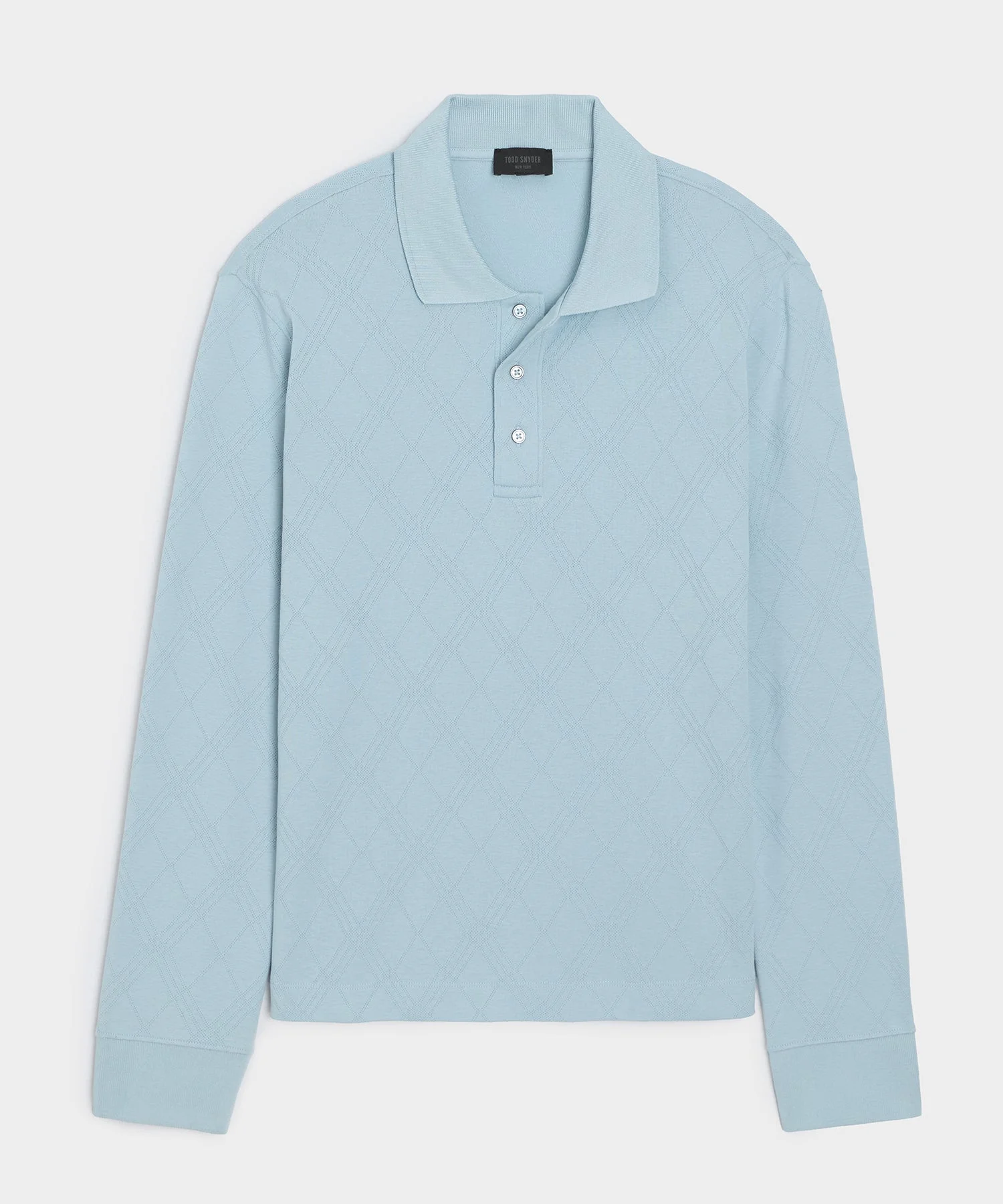 Cotton Jacquard Polo - 1