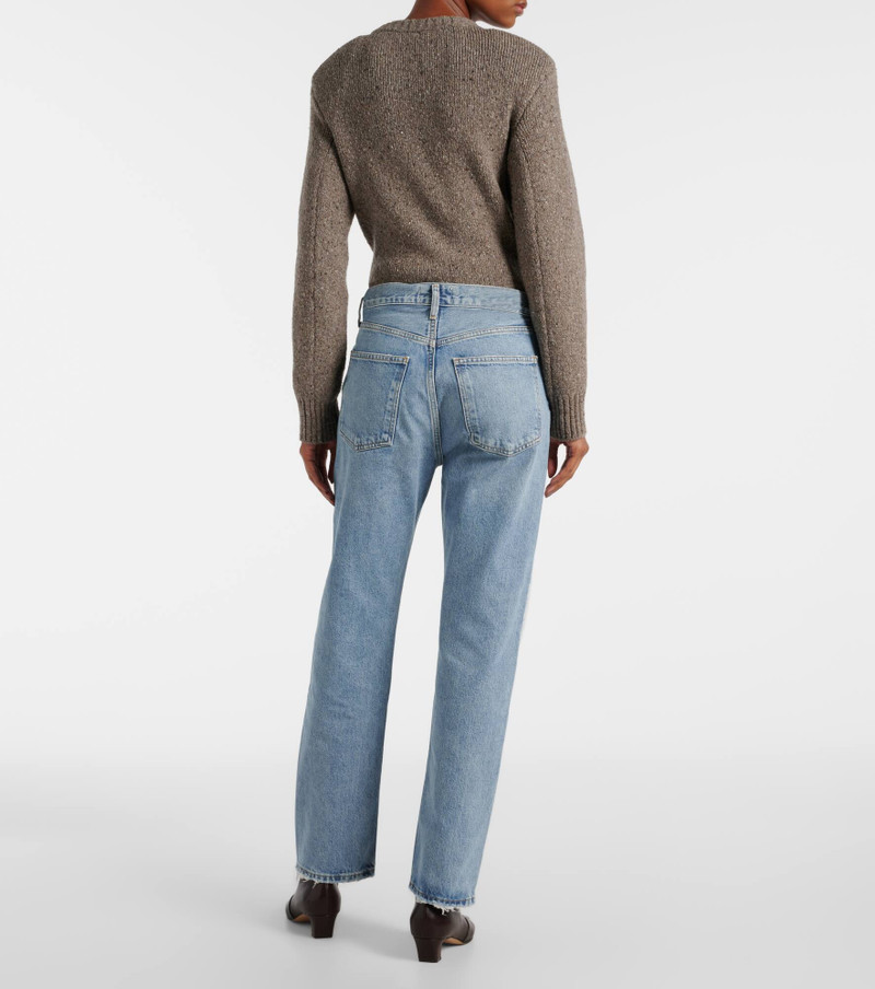 90's Pinch Waist high-rise straight jeans 3