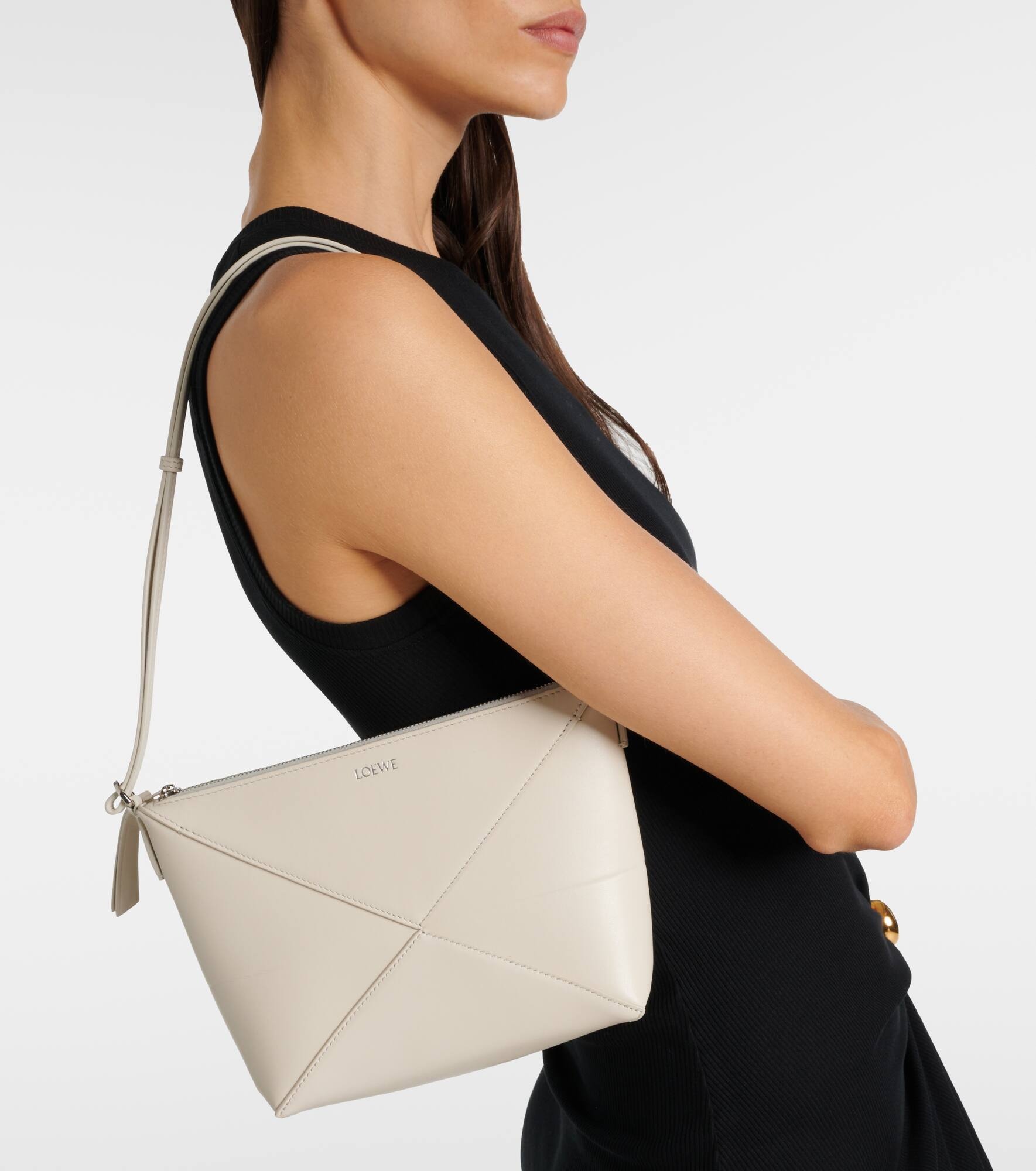 Puzzle Fold leather shoulder bag - 2
