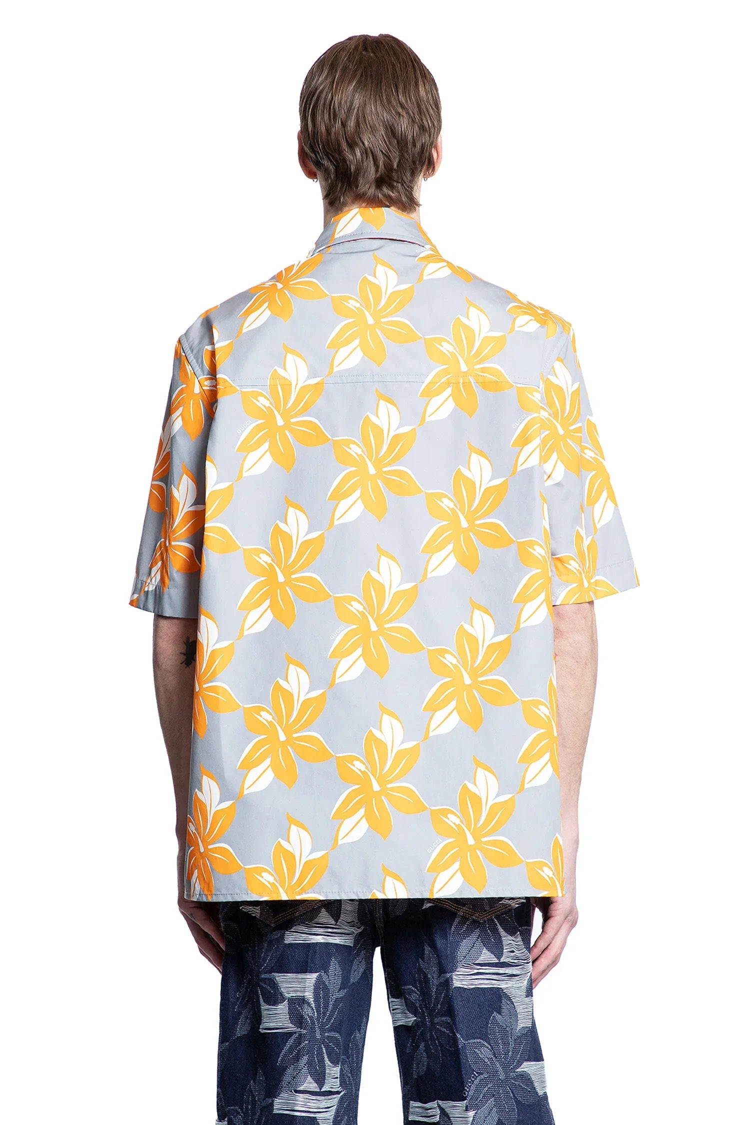 Printed-Cotton-Poplin-Shirt - 3