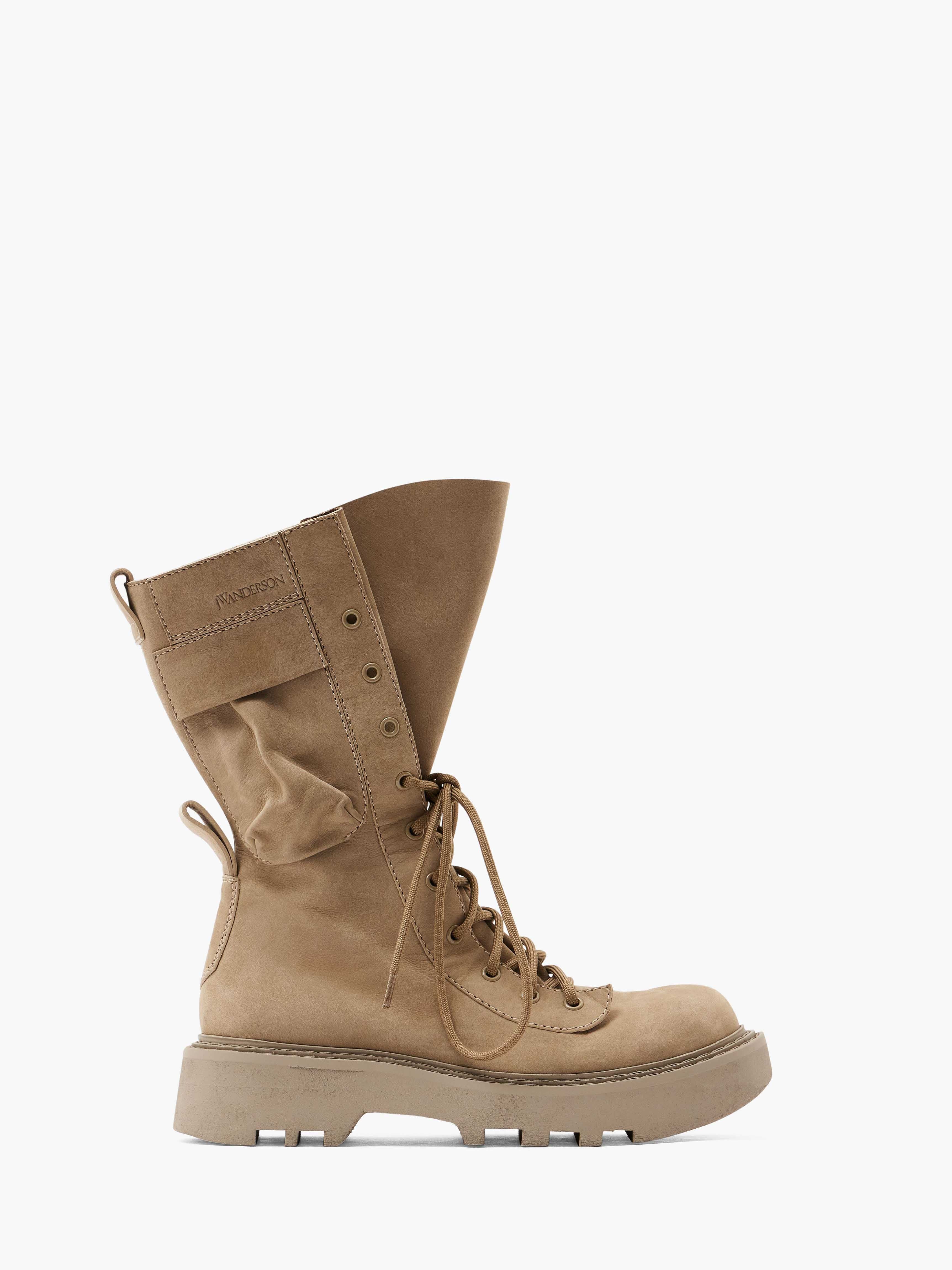 COMBAT LEATHER BOOTS - 1