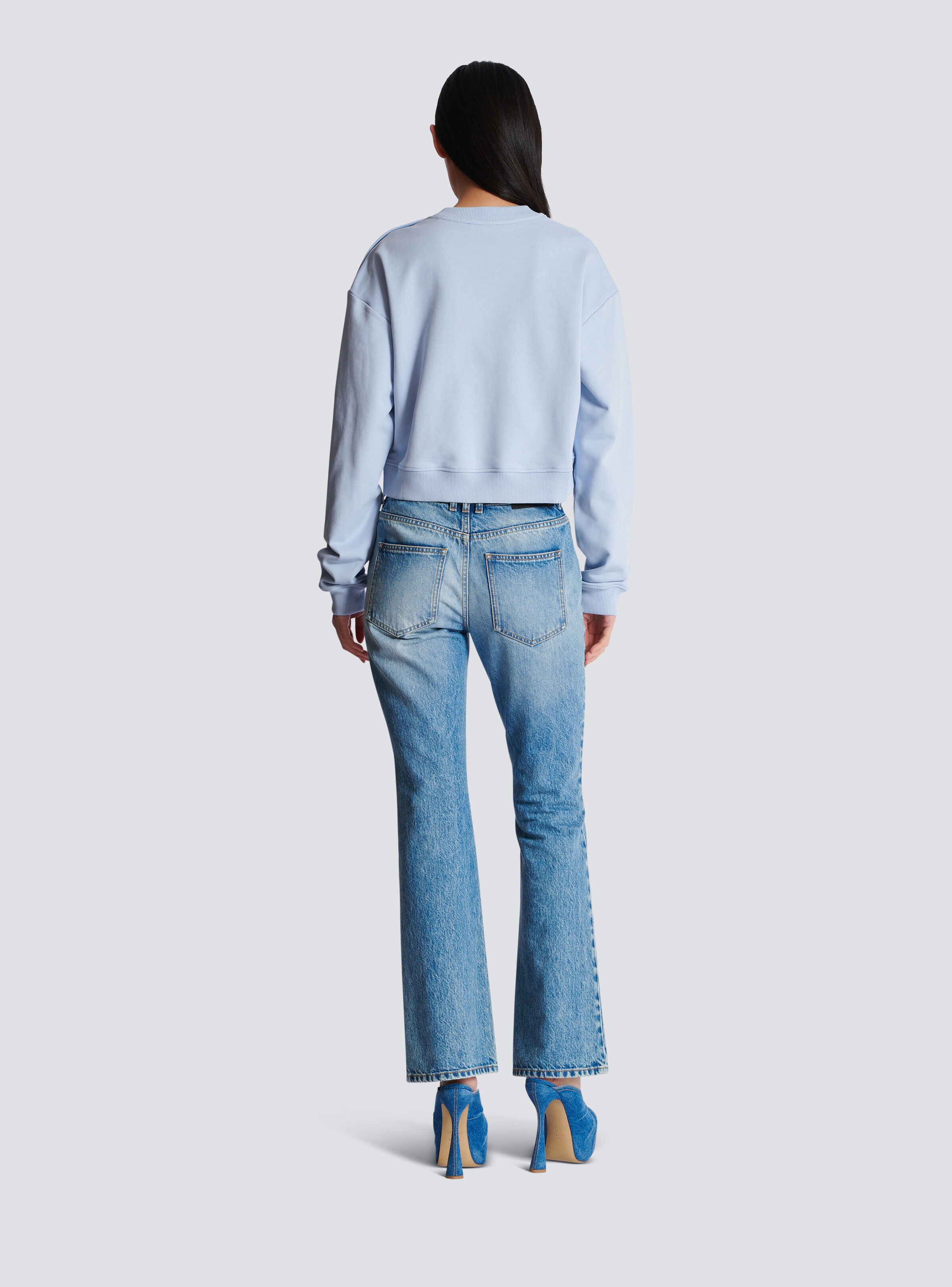 Printed Balmain Paris sweatshirt - 4