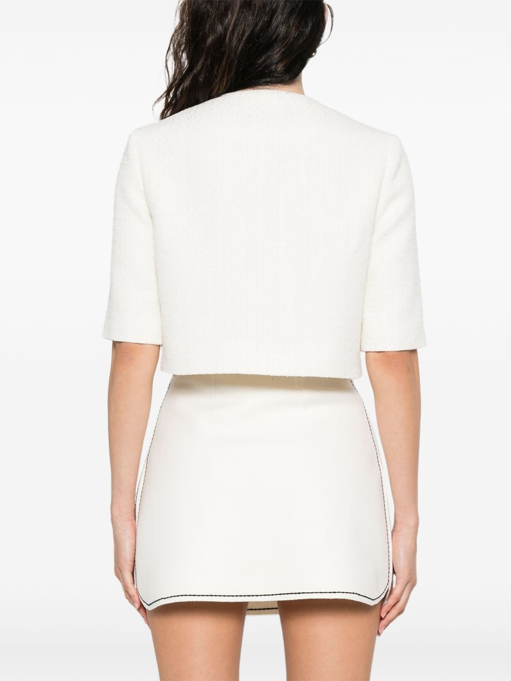 cropped jacket - 4