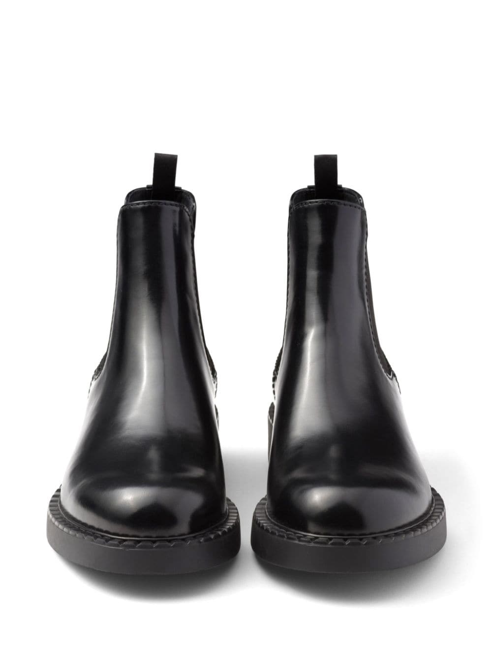 brushed-finish Chelsea boots - 5