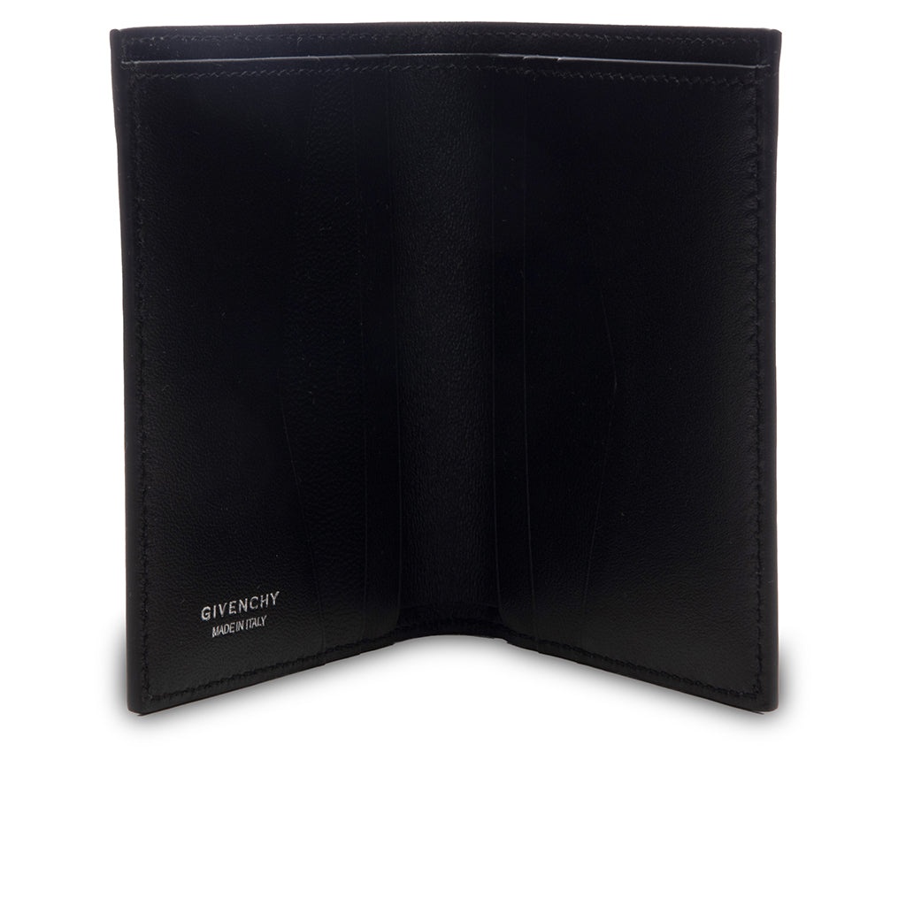LEATHER 72 MONOGRAM CARD HOLDER - DARK GREY - 2