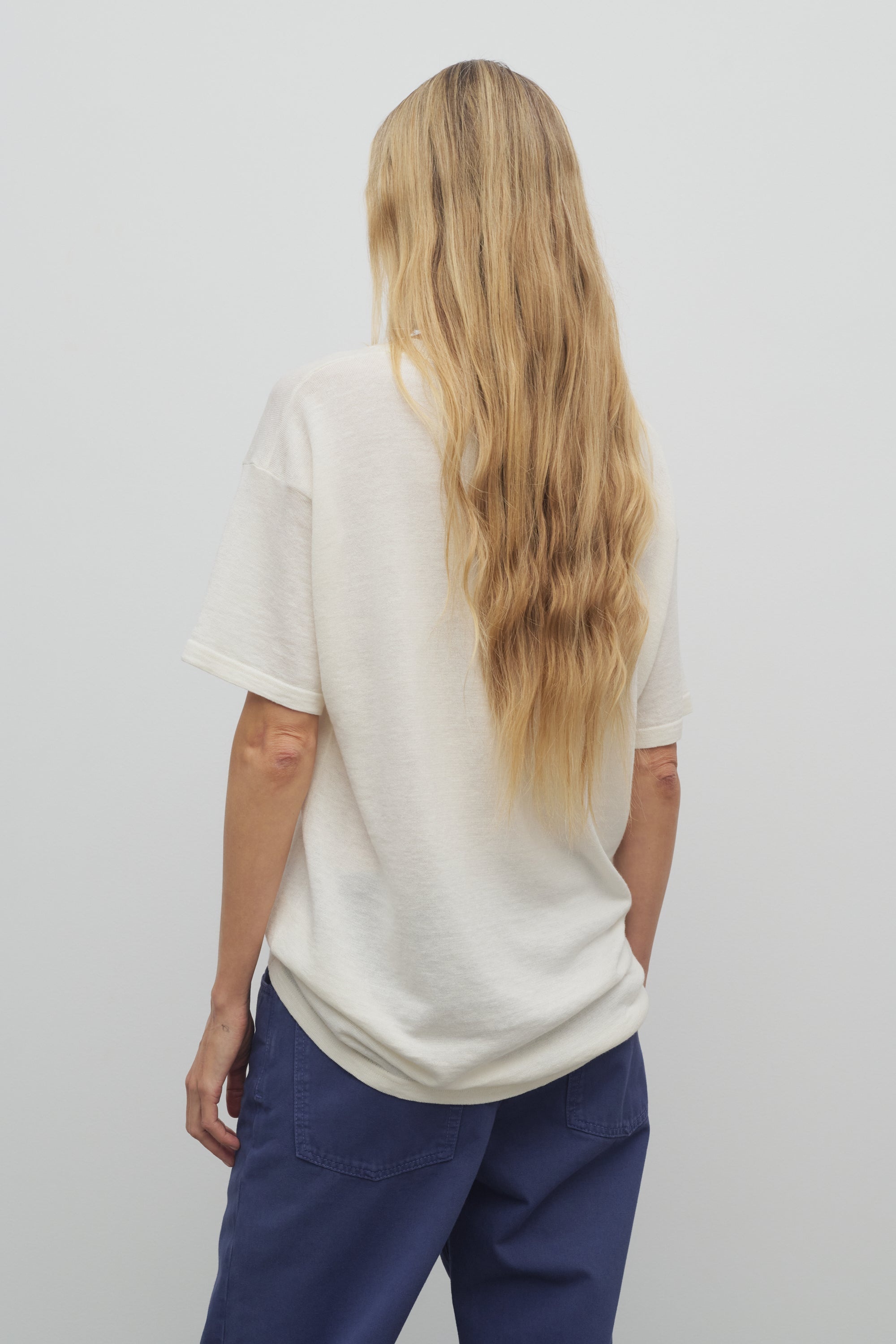 Jiselle Top in Linen and Cotton - 5