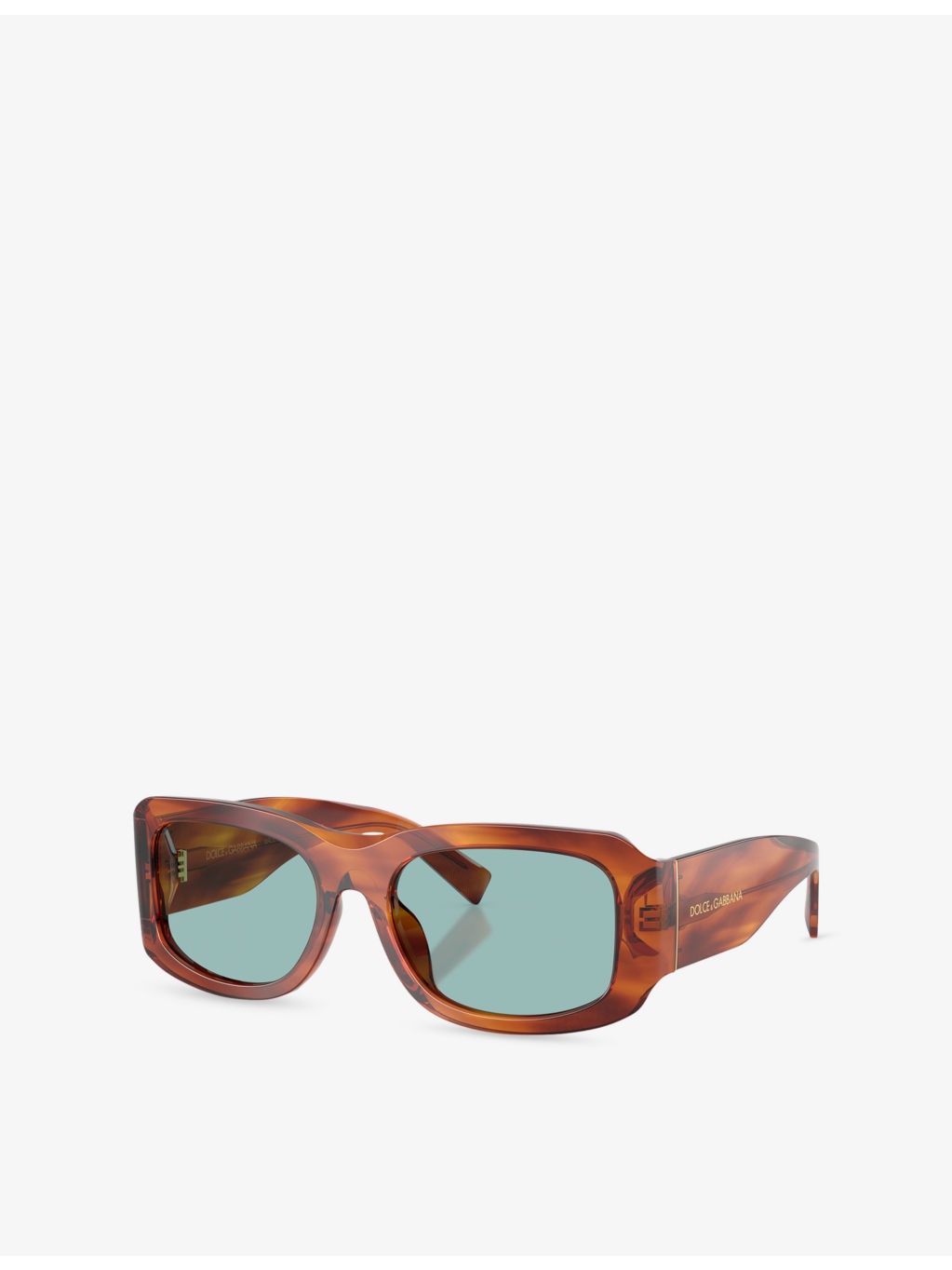 DG4503 Rectangular-Frame Acetate Sunglasses - 2