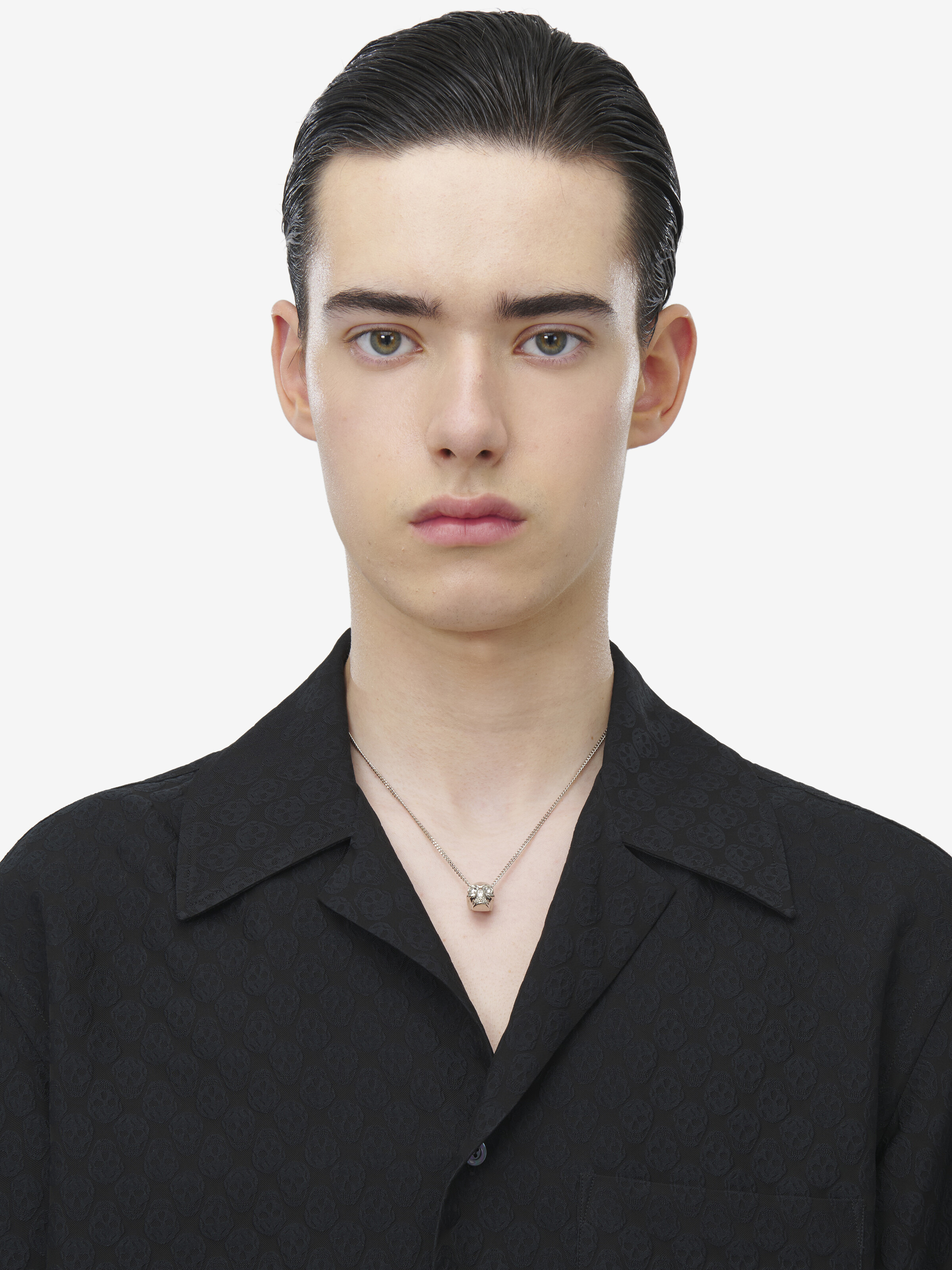 Skull Jacquard Shirt - 6