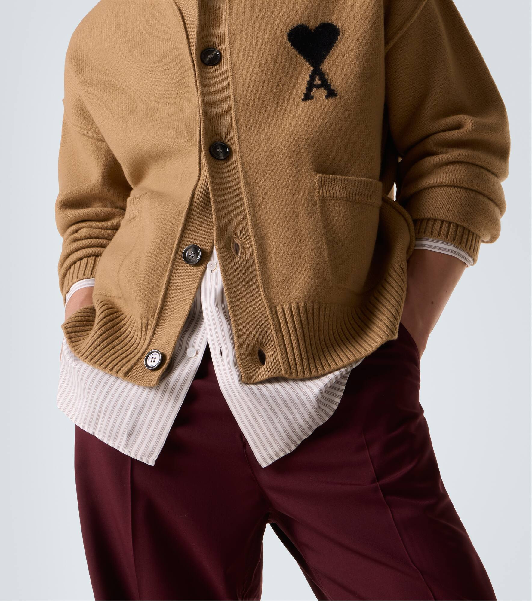 Ami de Cœur virgin wool cardigan - 6