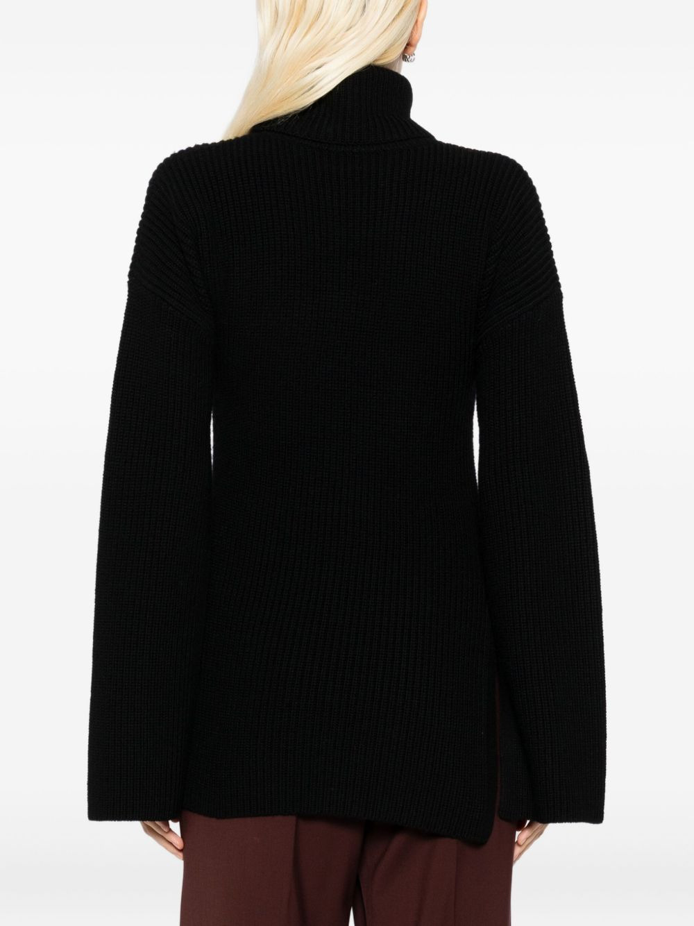 merino slit sleeve sweatshirt - 4