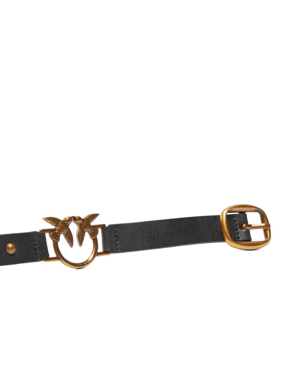 studded leather belt - 5